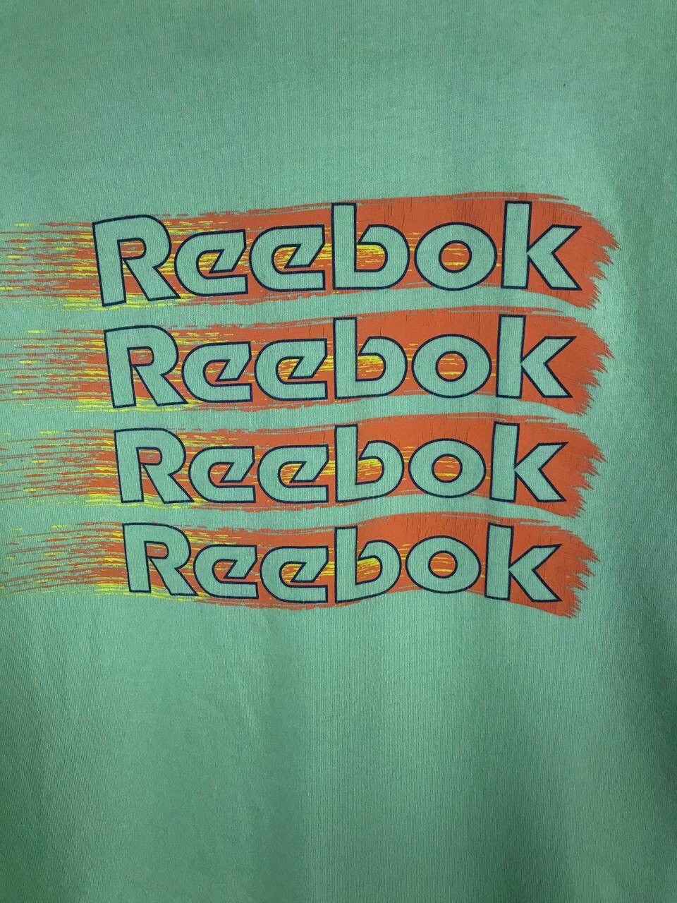 Reebok × Vintage Reebok vintage streetwear overprinted tee Size US L / EU 52-54 / 3 - 7 Thumbnail