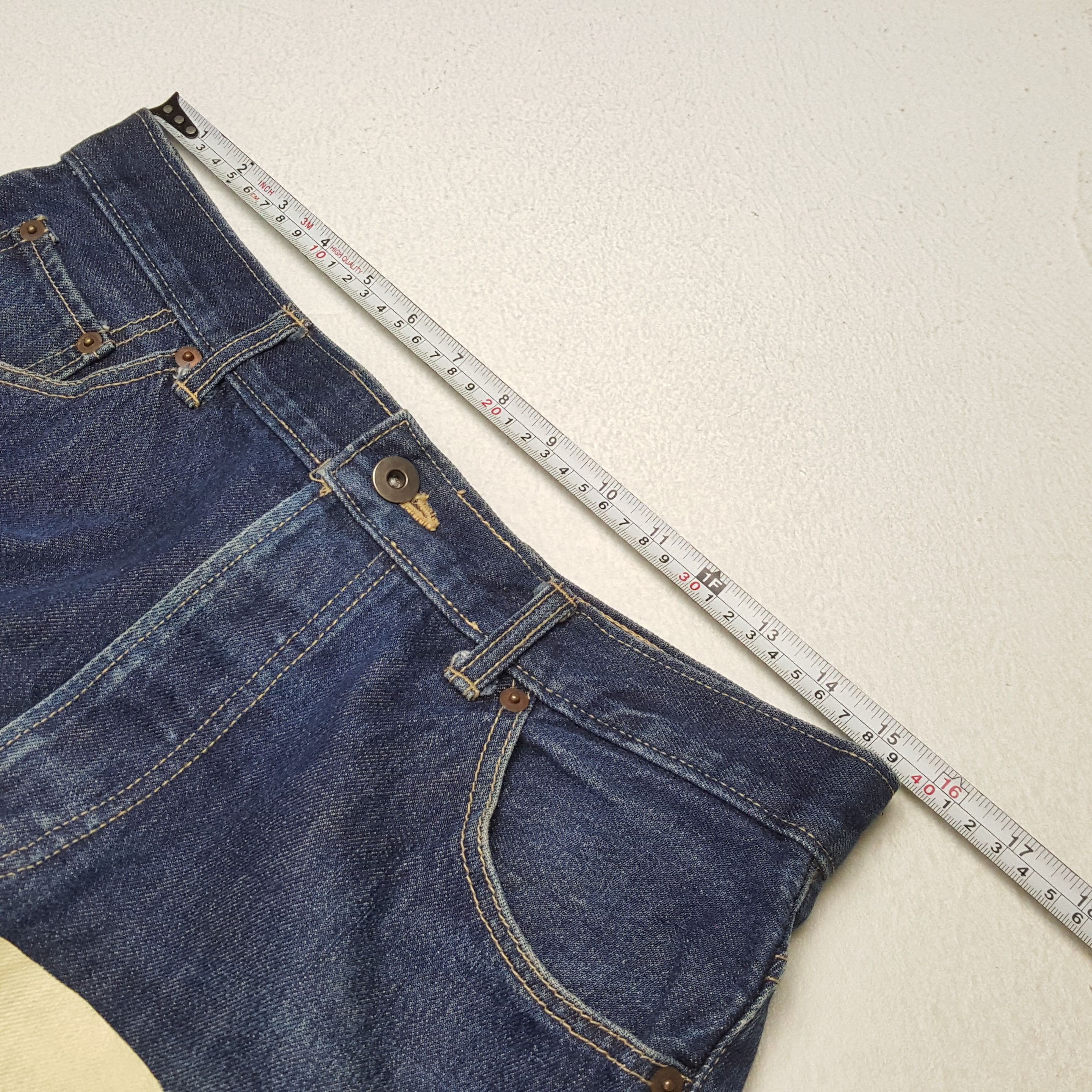 Japanese Brand × Vintage Vintage EVIS Japanese Brand Daicock Custom Denim Jeans Size US 31 - 7 Thumbnail