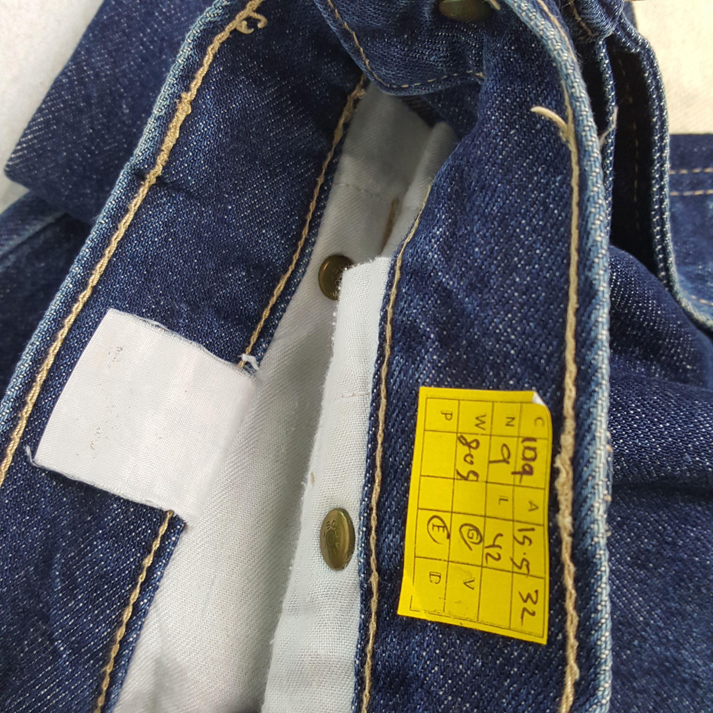 Japanese Brand × Vintage Vintage EVIS Japanese Brand Daicock Custom Denim Jeans Size US 31 - 14 Thumbnail