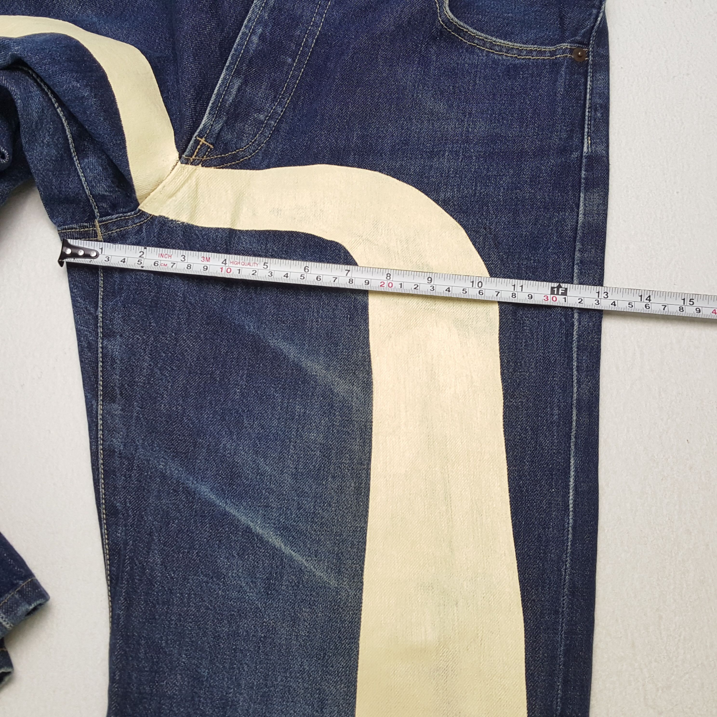 Japanese Brand × Vintage Vintage EVIS Japanese Brand Daicock Custom Denim Jeans Size US 31 - 9 Thumbnail