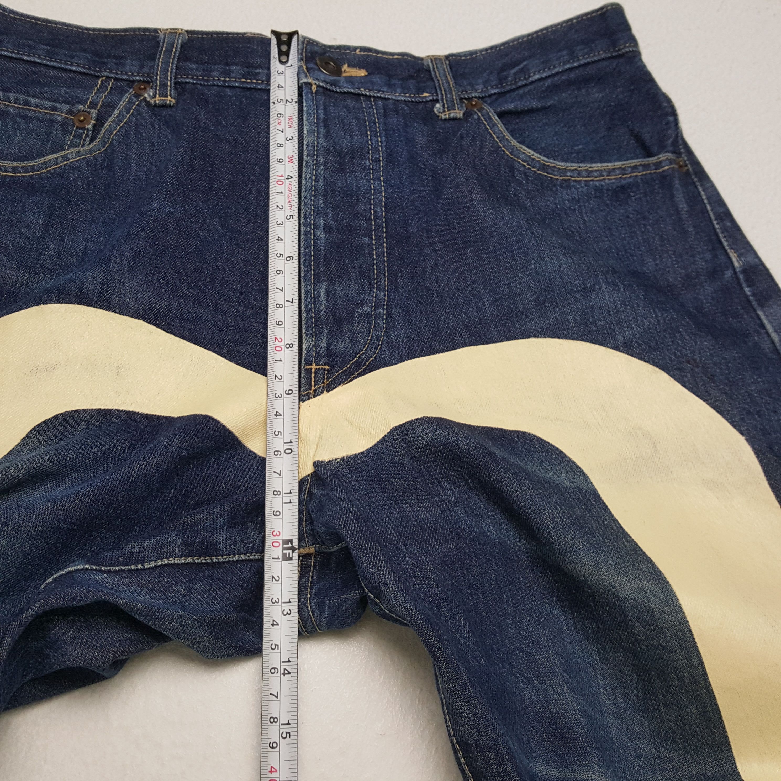 Japanese Brand × Vintage Vintage EVIS Japanese Brand Daicock Custom Denim Jeans Size US 31 - 8 Thumbnail
