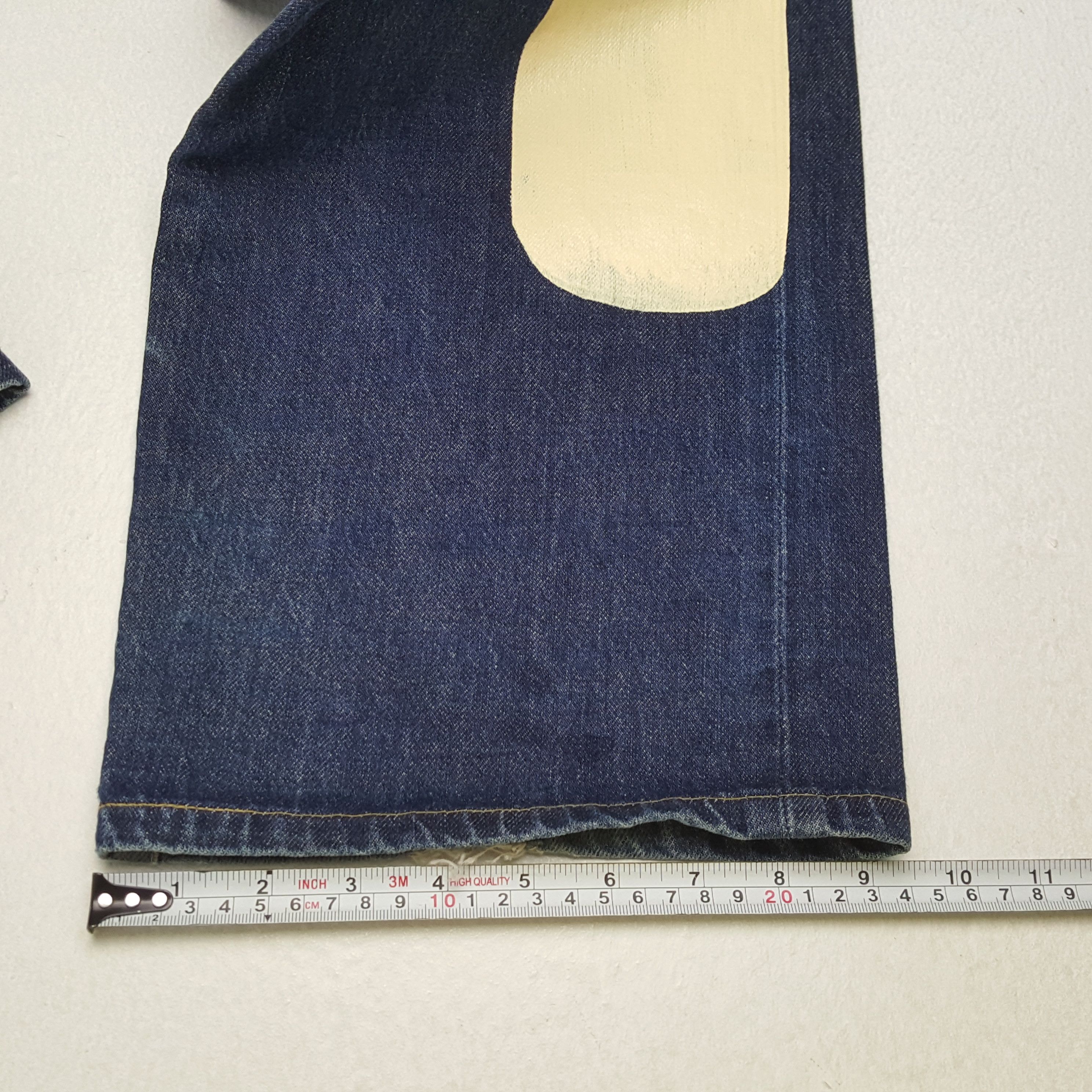 Japanese Brand × Vintage Vintage EVIS Japanese Brand Daicock Custom Denim Jeans Size US 31 - 11 Thumbnail
