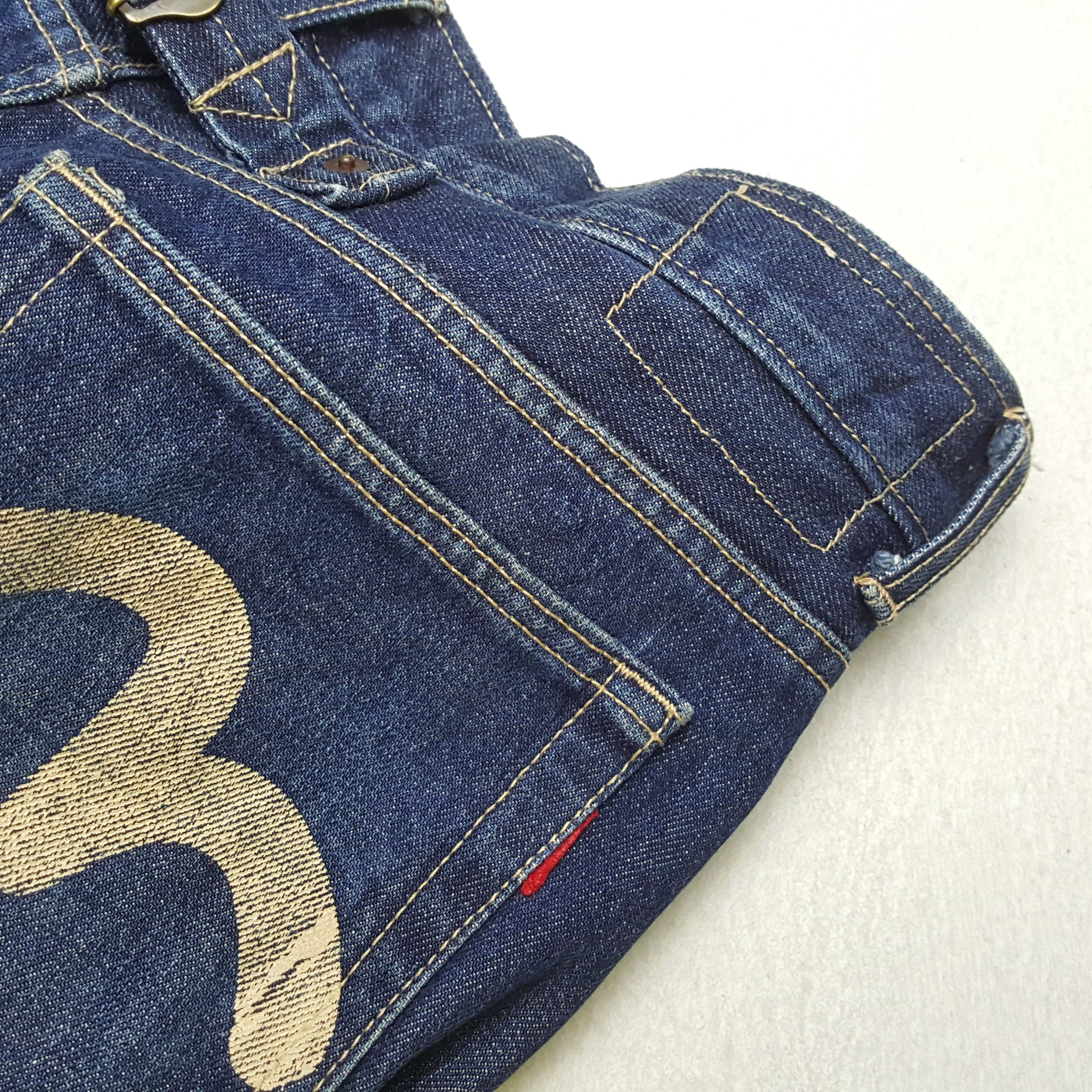 Japanese Brand × Vintage Vintage EVIS Japanese Brand Daicock Custom Denim Jeans Size US 31 - 15 Thumbnail