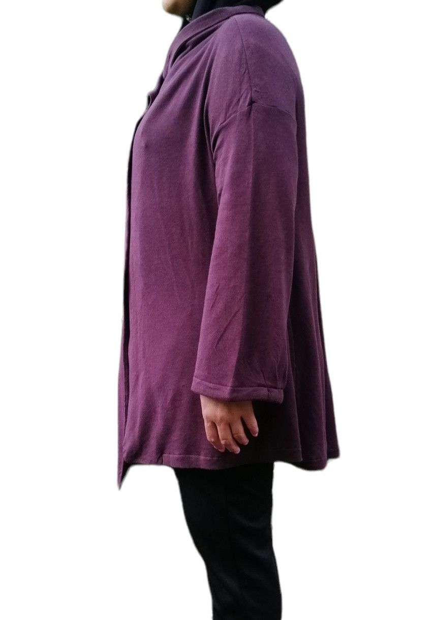Yohji Yamamoto Y’s For Living by Yohji Yamamoto Button Dress Cardigan Size L / US 10 / IT 46 - 6 Thumbnail