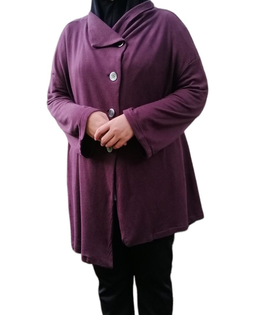 Yohji Yamamoto Y’s For Living by Yohji Yamamoto Button Dress Cardigan Size L / US 10 / IT 46 - 3 Thumbnail
