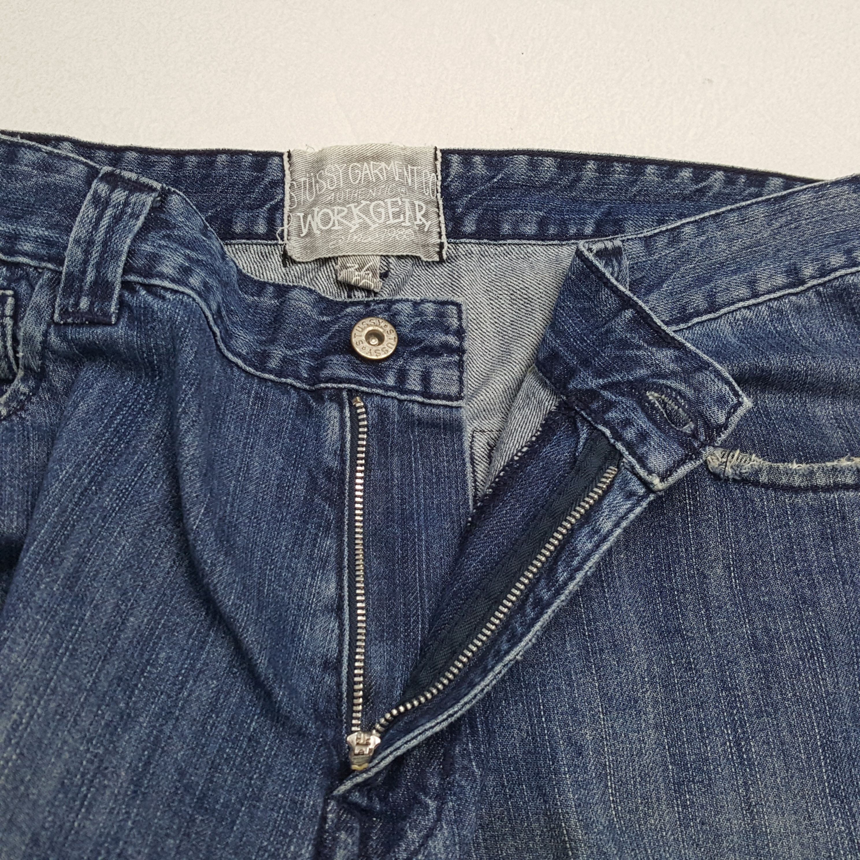 Stussy × Vintage Vintage STUSSY Streetwear Skateboard American Style Jeans Size US 38 / EU 54 - 12 Thumbnail