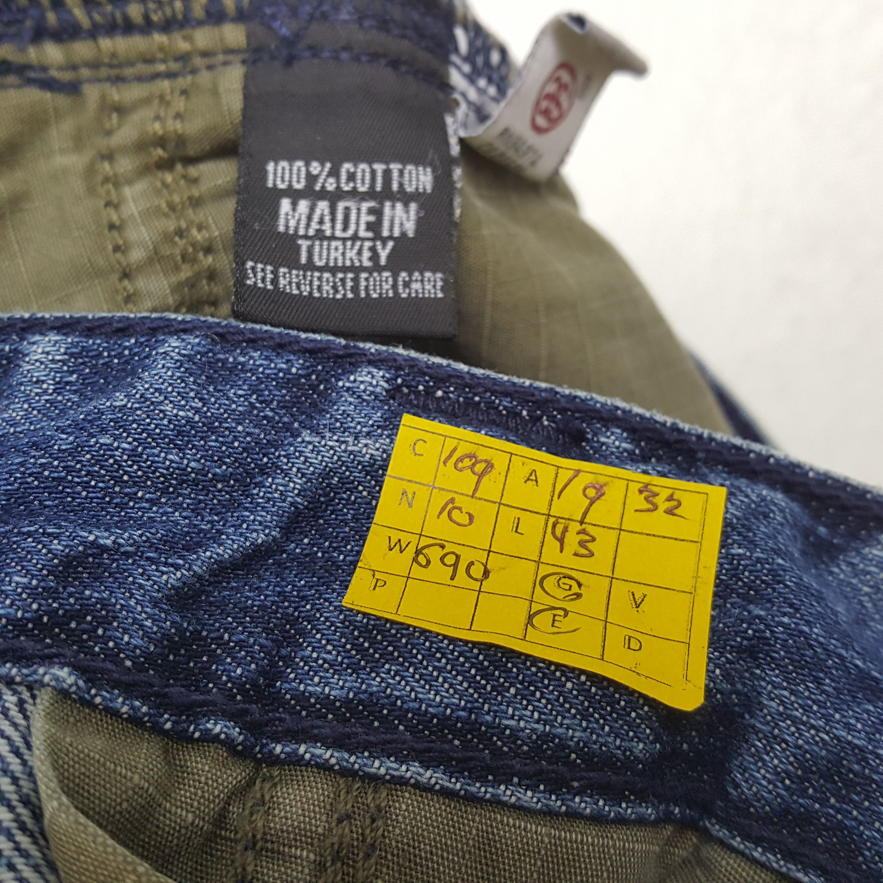Stussy × Vintage Vintage STUSSY Streetwear Skateboard American Style Jeans Size US 38 / EU 54 - 13 Thumbnail