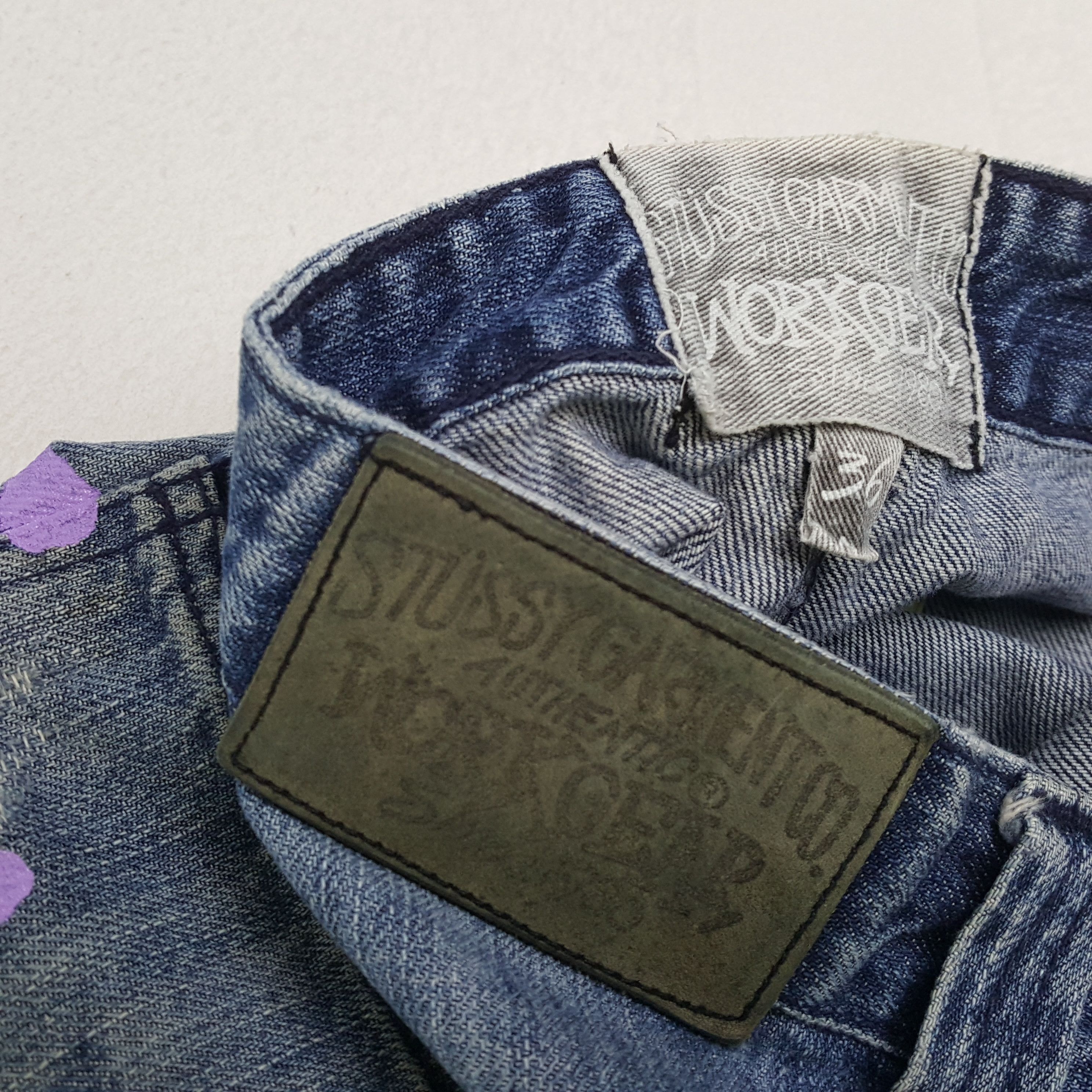 Stussy × Vintage Vintage STUSSY Streetwear Skateboard American Style Jeans Size US 38 / EU 54 - 14 Thumbnail