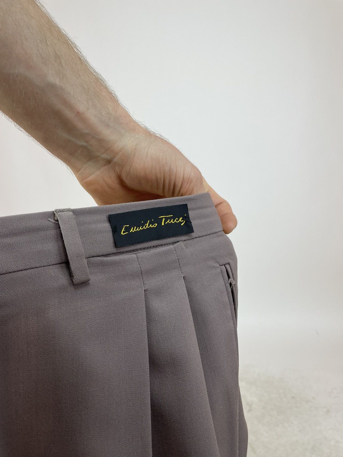 Vintage Emidio Tucci Vintage Pleated Trousers pants Mens size 44 Size US 34 / EU 50 - 14 Thumbnail
