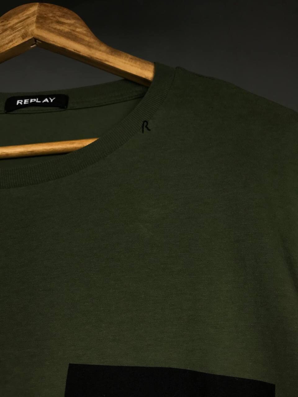 Replay Replay luxury streetwear patch logo longsleeve Size US XL / EU 56 / 4 - 9 Thumbnail