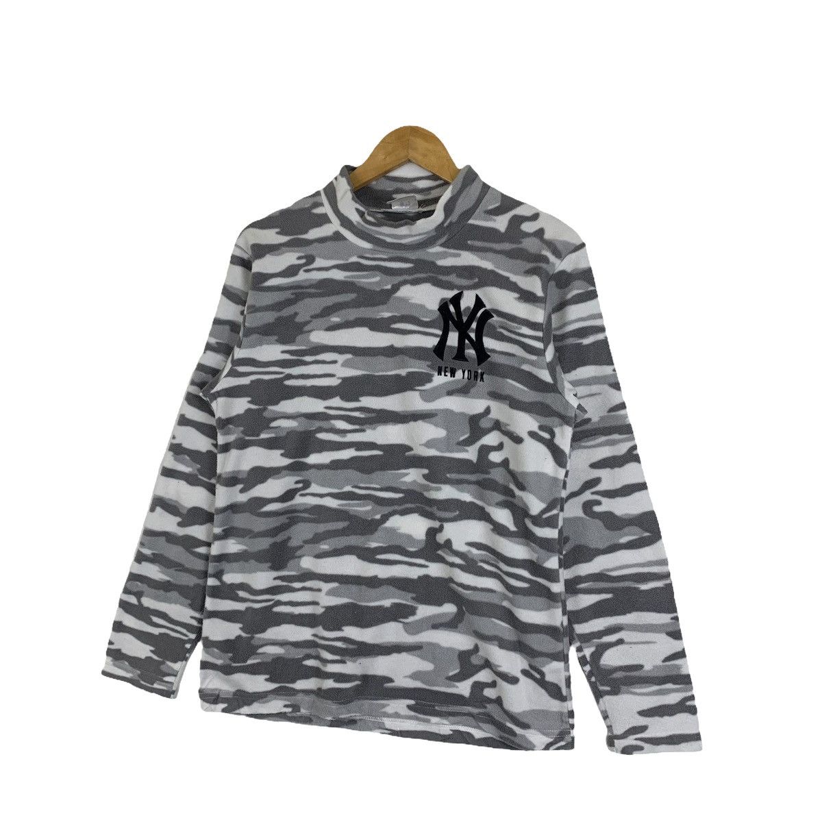 MLB × New York Yankees × Vintage New York YANKEES MLB Baseball Team Fleece Long Sleeve Size M / US 6-8 / IT 42-44 - 3 Thumbnail