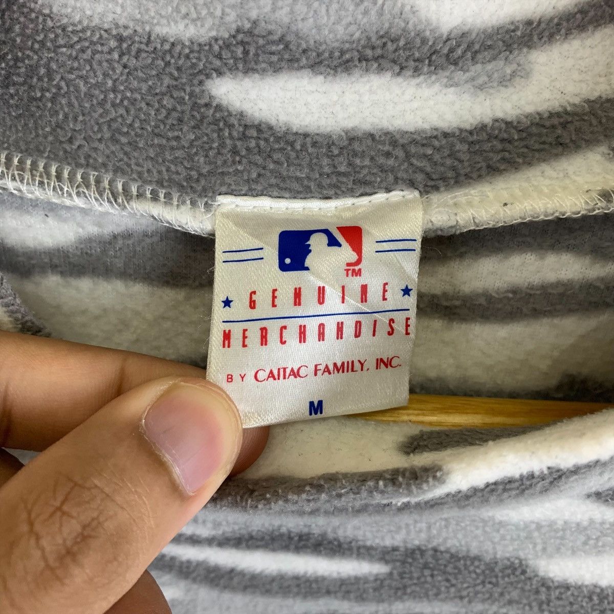 MLB × New York Yankees × Vintage New York YANKEES MLB Baseball Team Fleece Long Sleeve Size M / US 6-8 / IT 42-44 - 5 Thumbnail