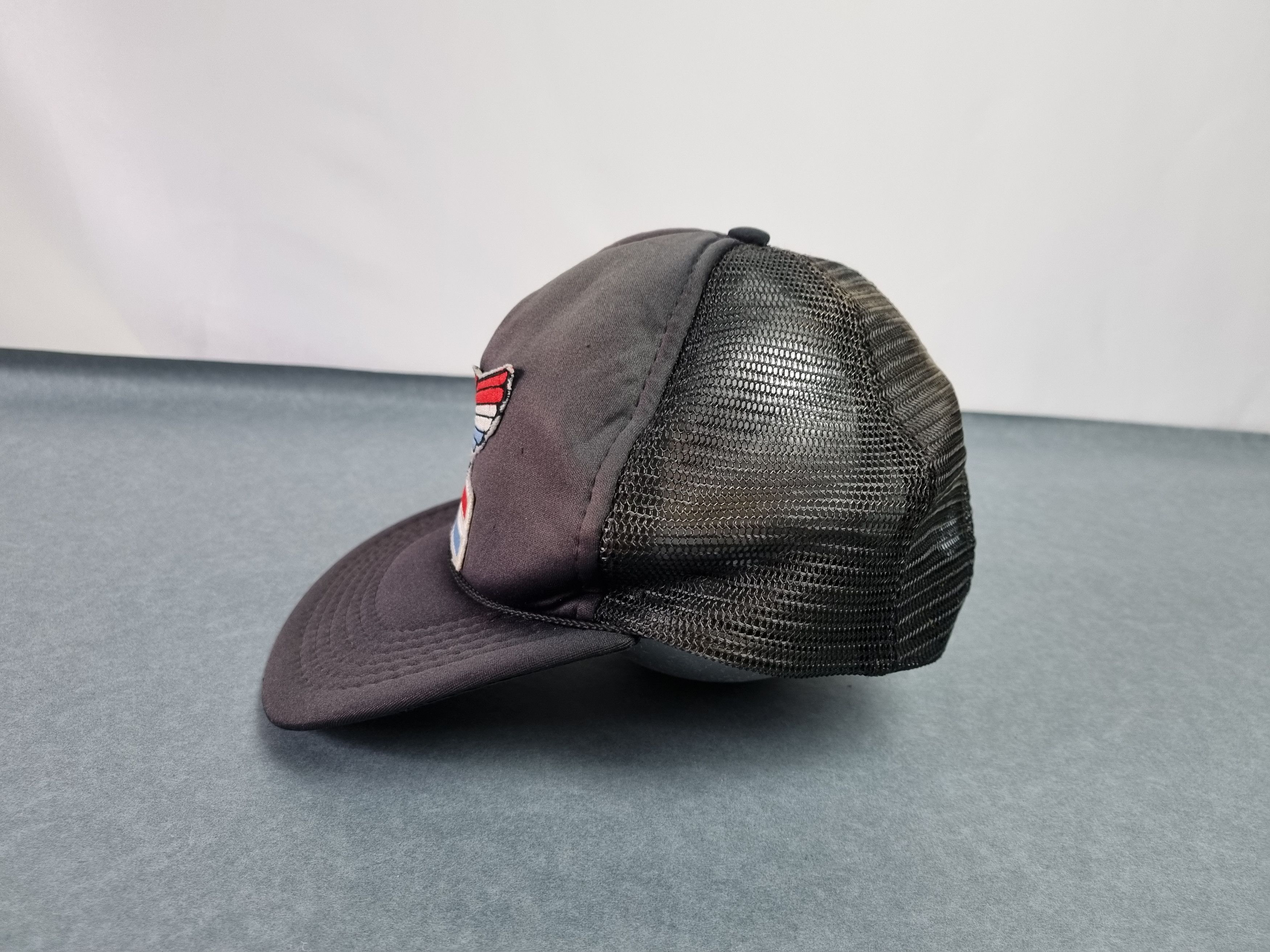 Honda × Vintage 80s Honda Racing Big Logo Vintage Trucker Cap Size ONE SIZE - 5 Thumbnail