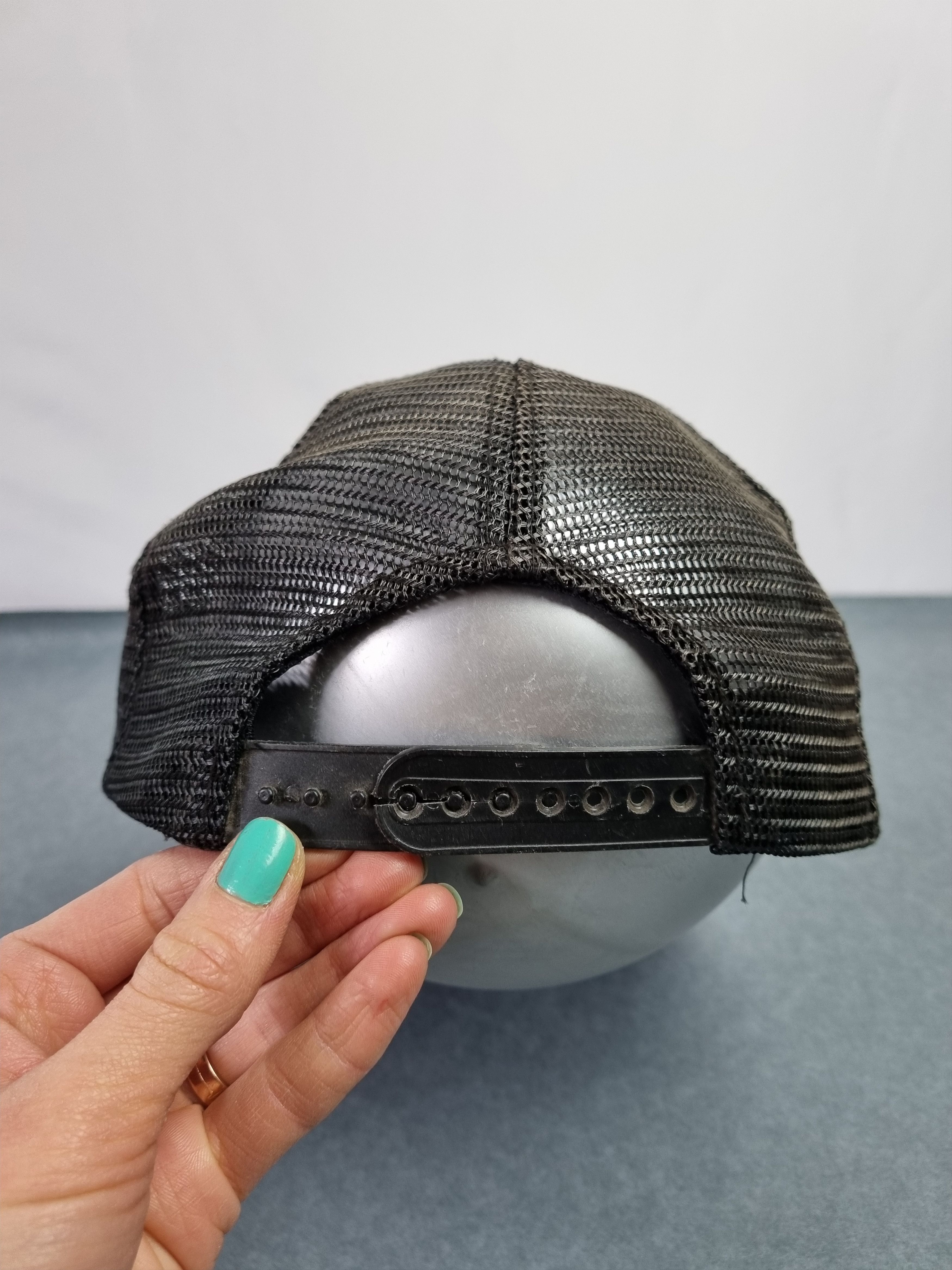 Honda × Vintage 80s Honda Racing Big Logo Vintage Trucker Cap Size ONE SIZE - 10 Thumbnail