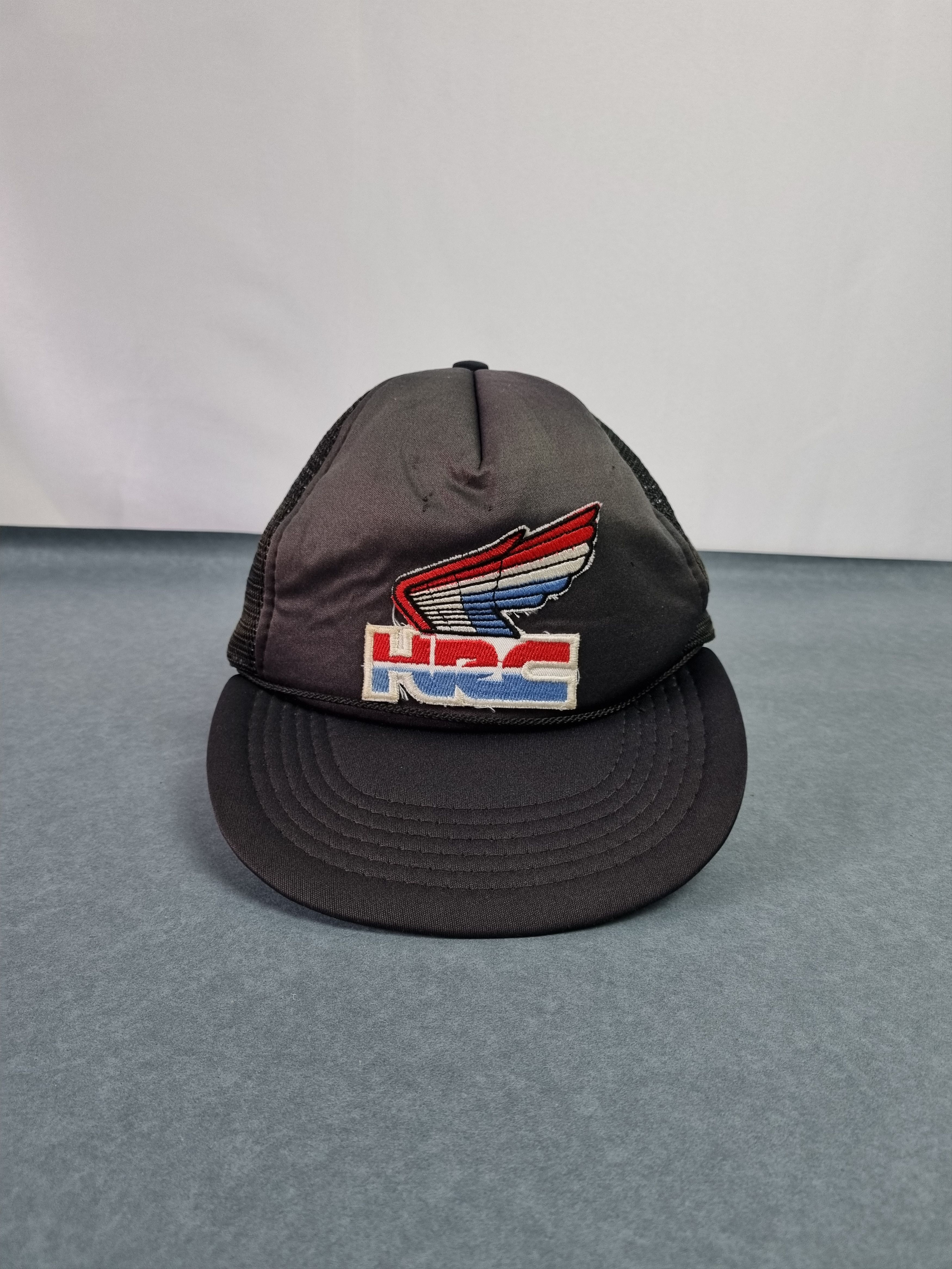 Honda × Vintage 80s Honda Racing Big Logo Vintage Trucker Cap Size ONE SIZE - 11 Thumbnail