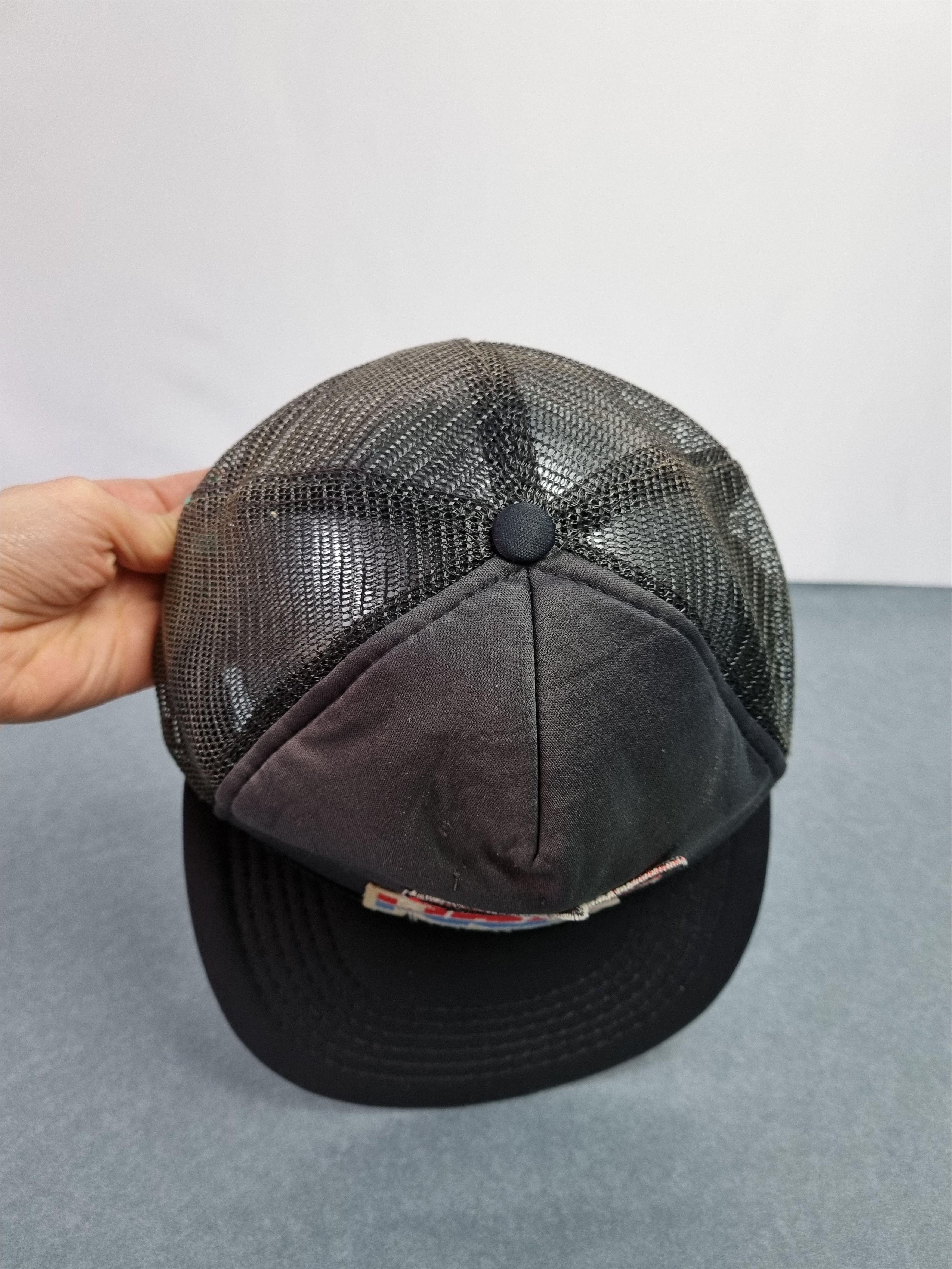 Honda × Vintage 80s Honda Racing Big Logo Vintage Trucker Cap Size ONE SIZE - 6 Thumbnail