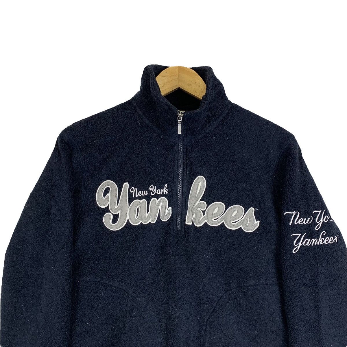 MLB × New York Yankees × Vintage New York YANKEES MLB Baseball Team Fleece Sweatshirt Jumper Size US M / EU 48-50 / 2 - 4 Thumbnail