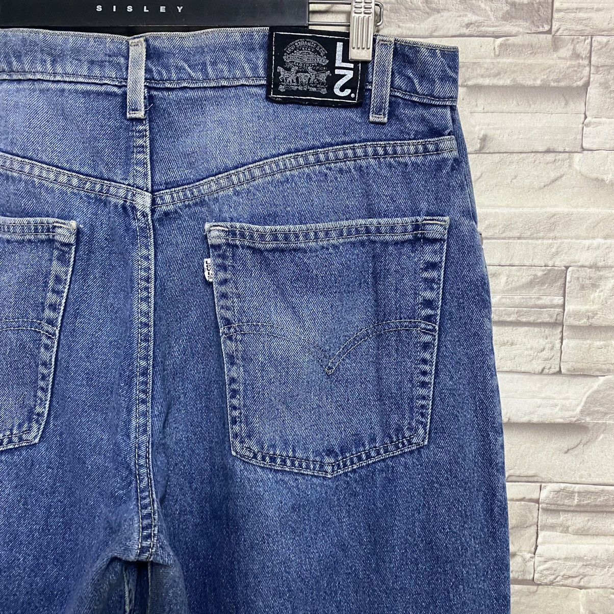 Levi's Vintage 90s Levis Whitetab L2 Baggy Jeans 36x34 Size US 36 / EU 52 - 12 Thumbnail