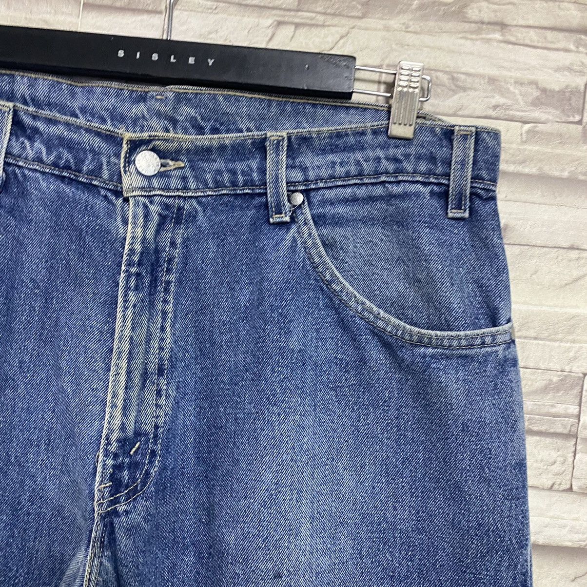 Levi's Vintage 90s Levis Whitetab L2 Baggy Jeans 36x34 Size US 36 / EU 52 - 6 Thumbnail
