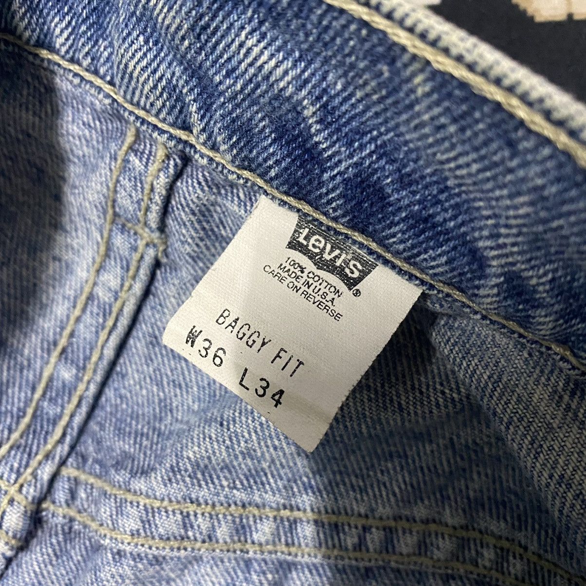 Levi's Vintage 90s Levis Whitetab L2 Baggy Jeans 36x34 Size US 36 / EU 52 - 14 Thumbnail