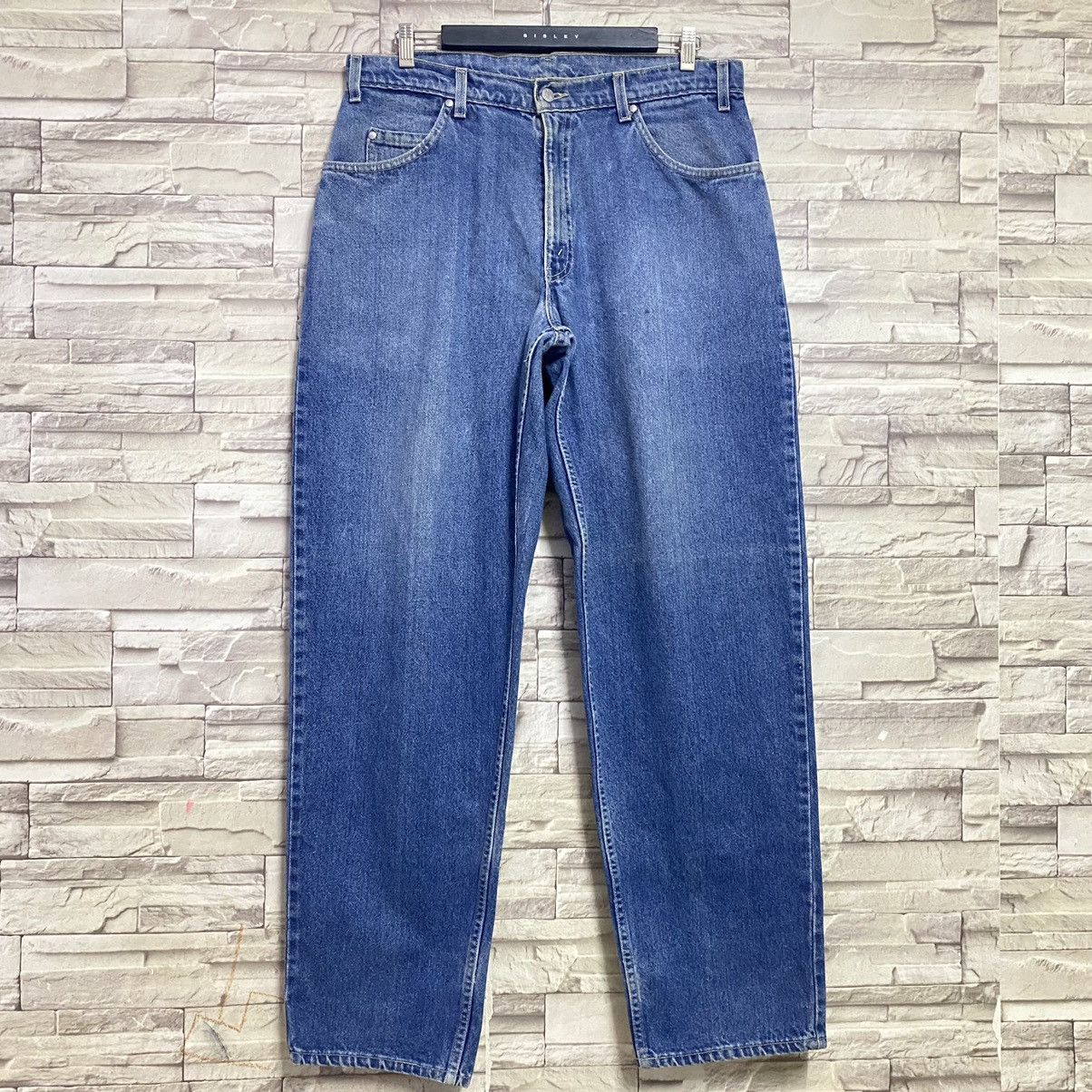 Levi's Vintage 90s Levis Whitetab L2 Baggy Jeans 36x34 Size US 36 / EU 52 - 3 Thumbnail