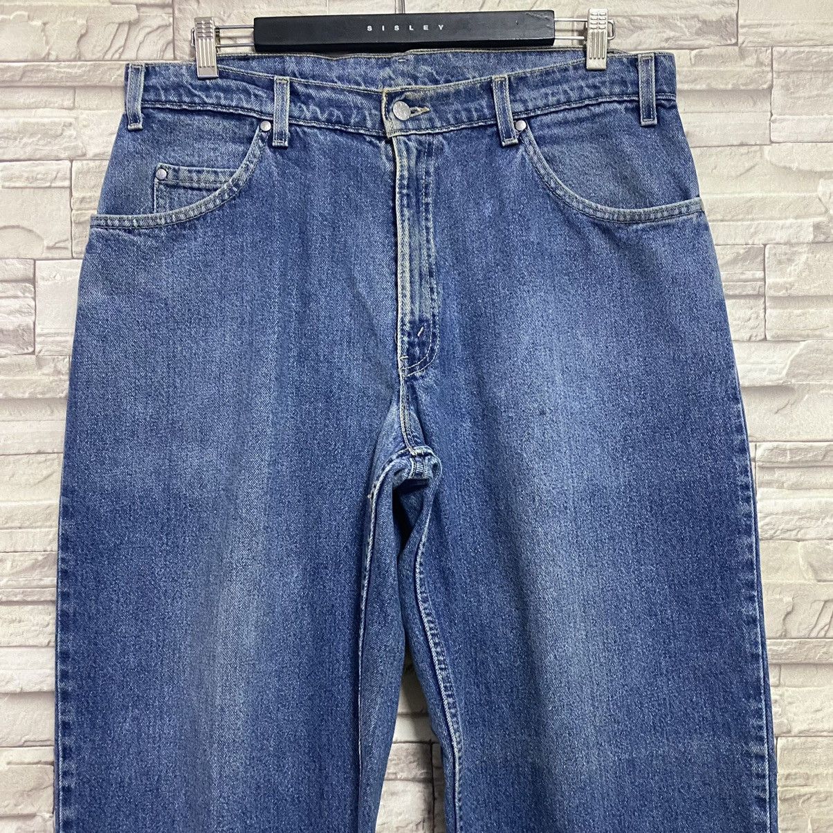 Levi's Vintage 90s Levis Whitetab L2 Baggy Jeans 36x34 Size US 36 / EU 52 - 4 Thumbnail