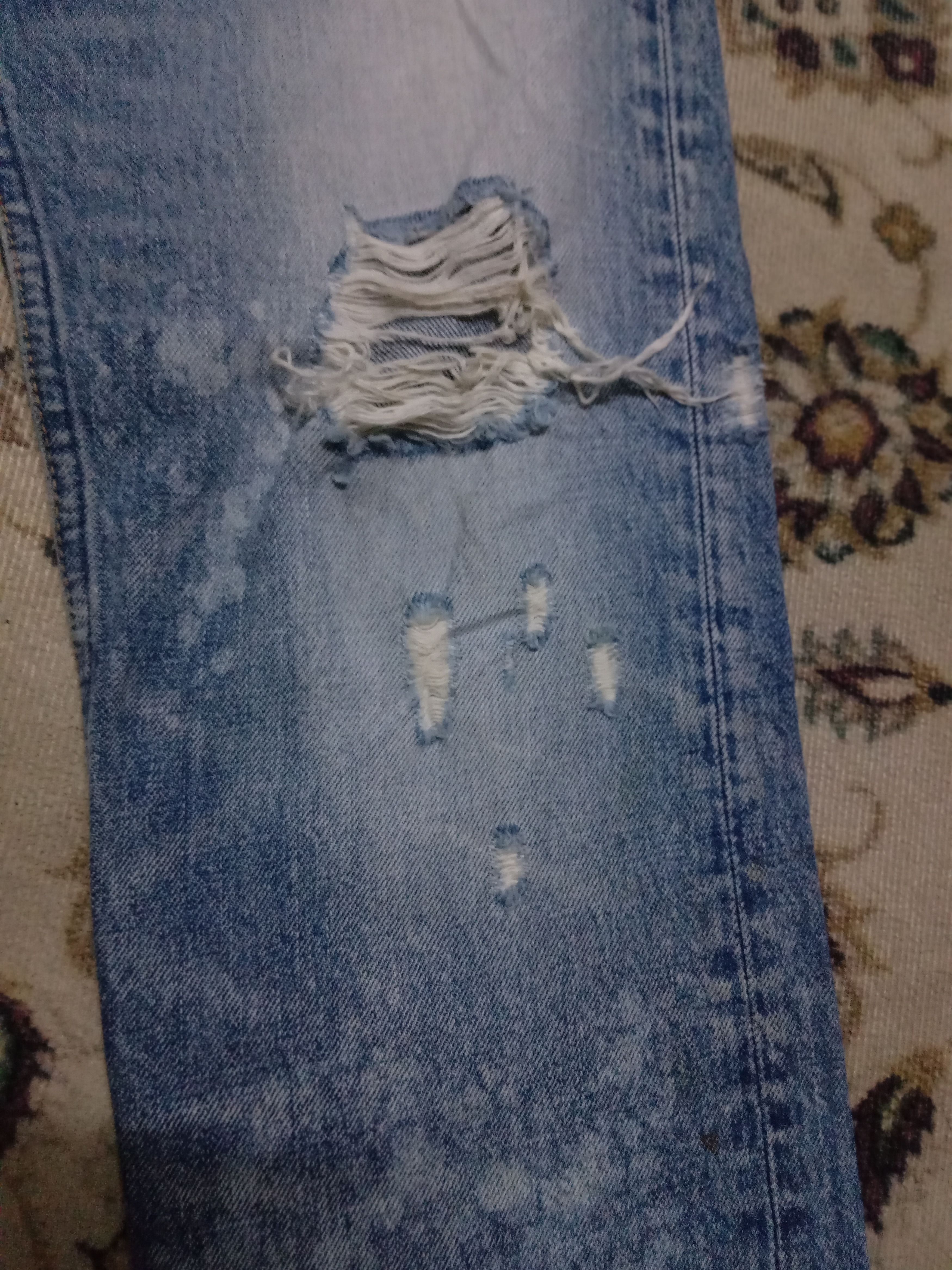 Japanese Brand Rare vtg RNA distressed jeans Punk Kapital Grunge Undercover Size US 30 / EU 46 - 6 Thumbnail