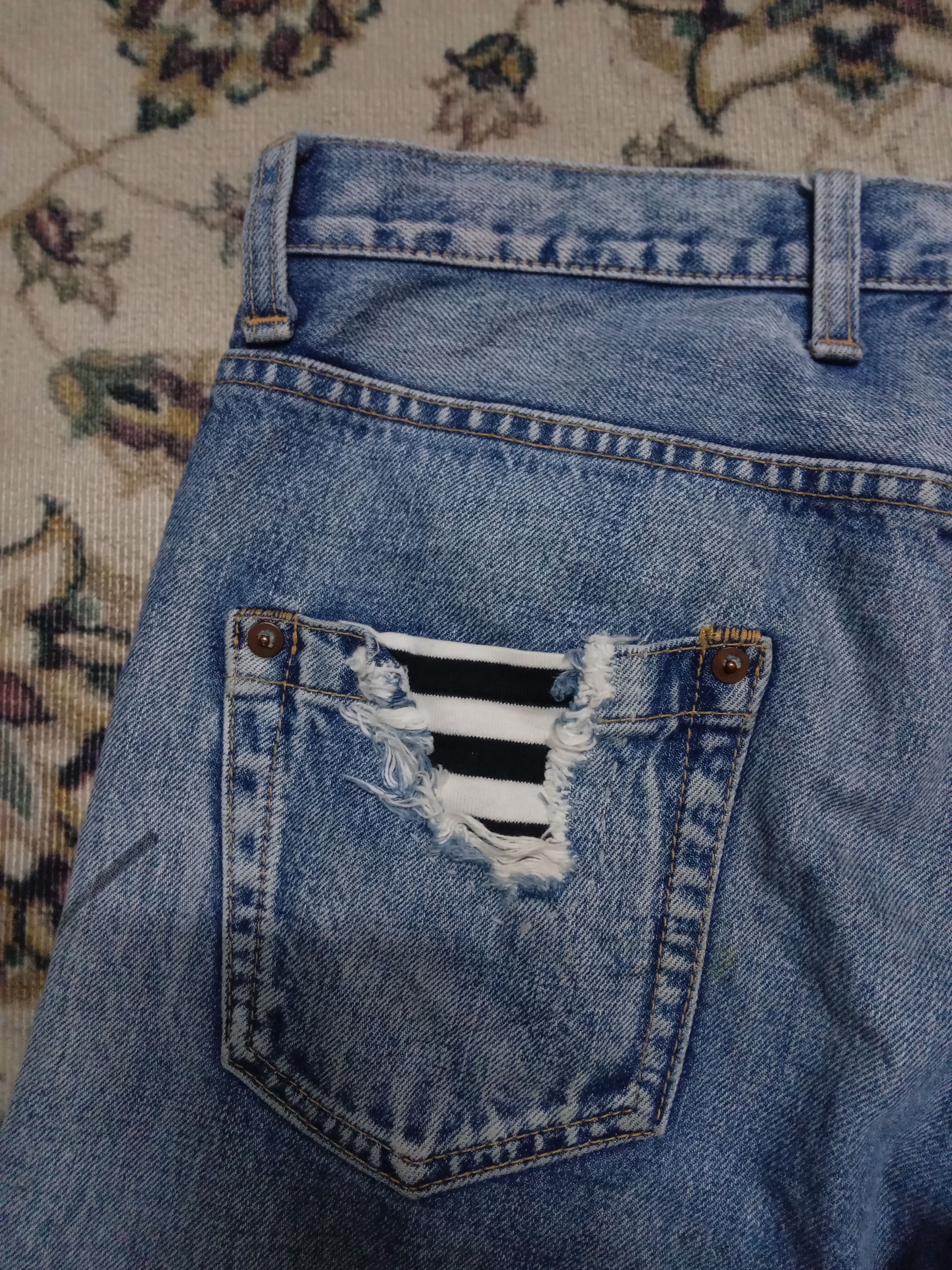 Japanese Brand Rare vtg RNA distressed jeans Punk Kapital Grunge Undercover Size US 30 / EU 46 - 8 Thumbnail
