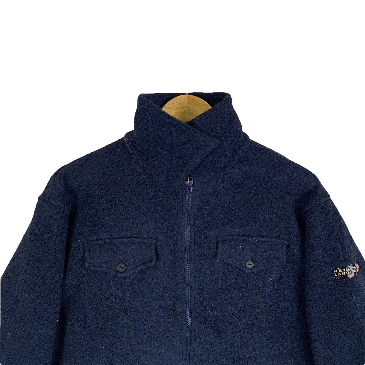 Polo Ralph Lauren × Vintage Vintage POLO SPORT Ralph Lauren Fleece Sweaters Jacket Size L / US 10 / IT 46 - 5 Thumbnail