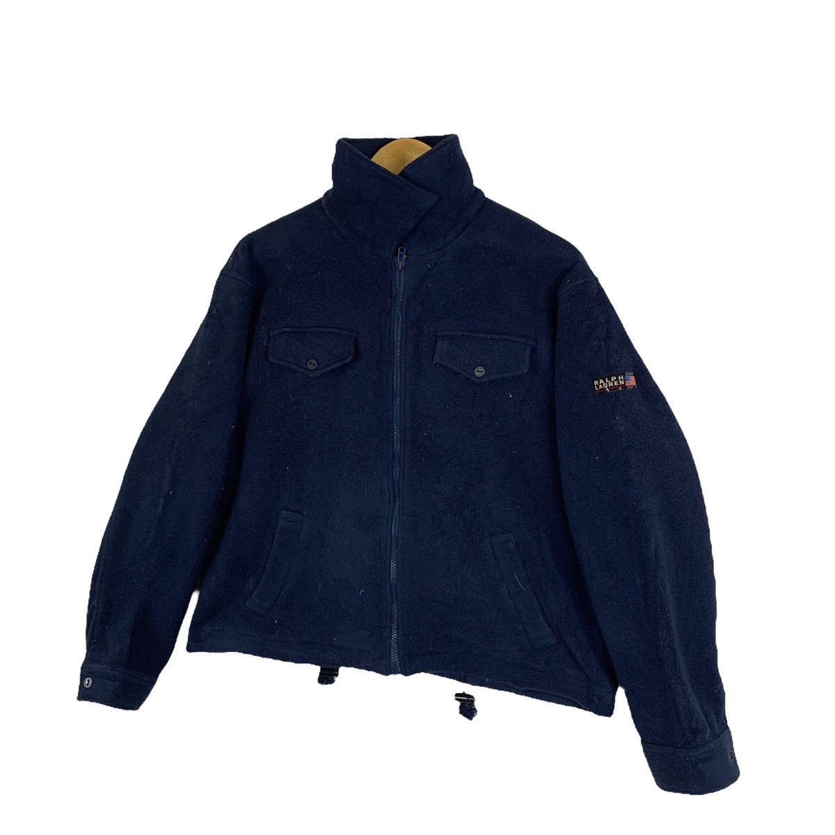 Polo Ralph Lauren × Vintage Vintage POLO SPORT Ralph Lauren Fleece Sweaters Jacket Size L / US 10 / IT 46 - 4 Thumbnail