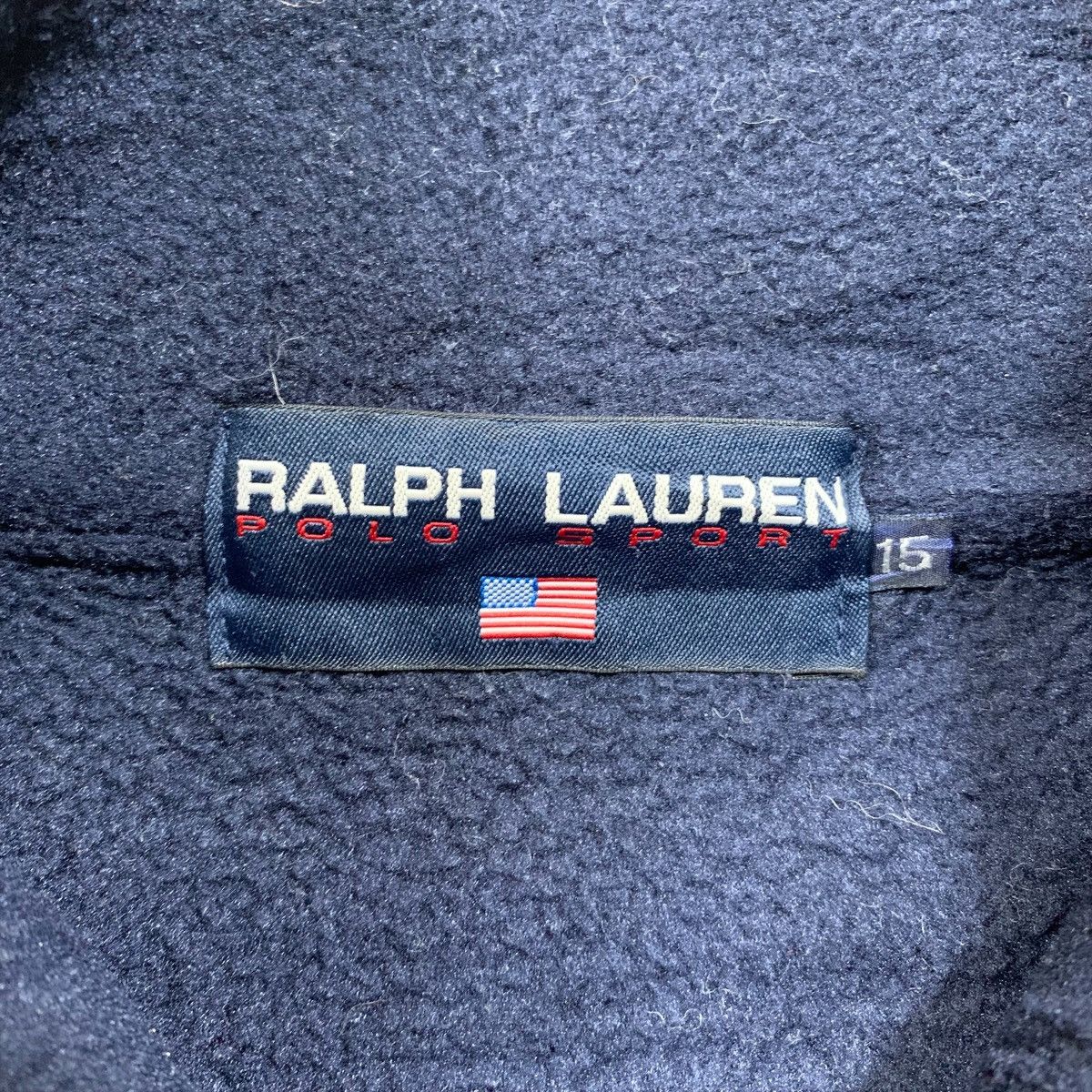 Polo Ralph Lauren × Vintage Vintage POLO SPORT Ralph Lauren Fleece Sweaters Jacket Size L / US 10 / IT 46 - 6 Thumbnail