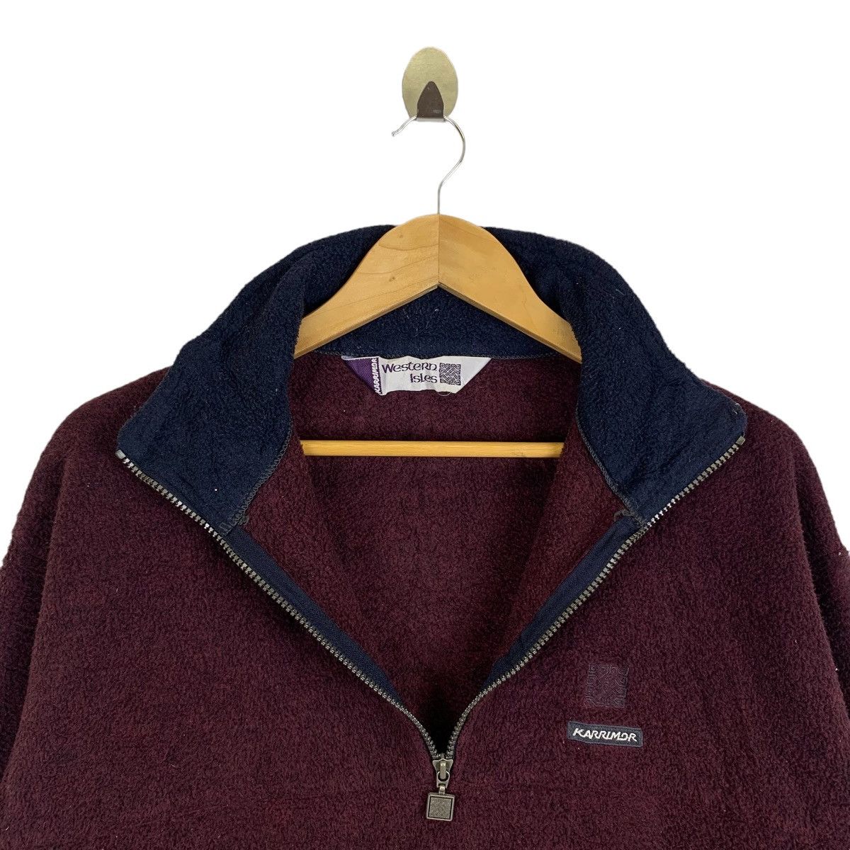 Karrimor × Vintage KARRIMOR Western Isles Outdoor Sportswear Fleece Sweatshirt Size US L / EU 52-54 / 3 - 7 Thumbnail