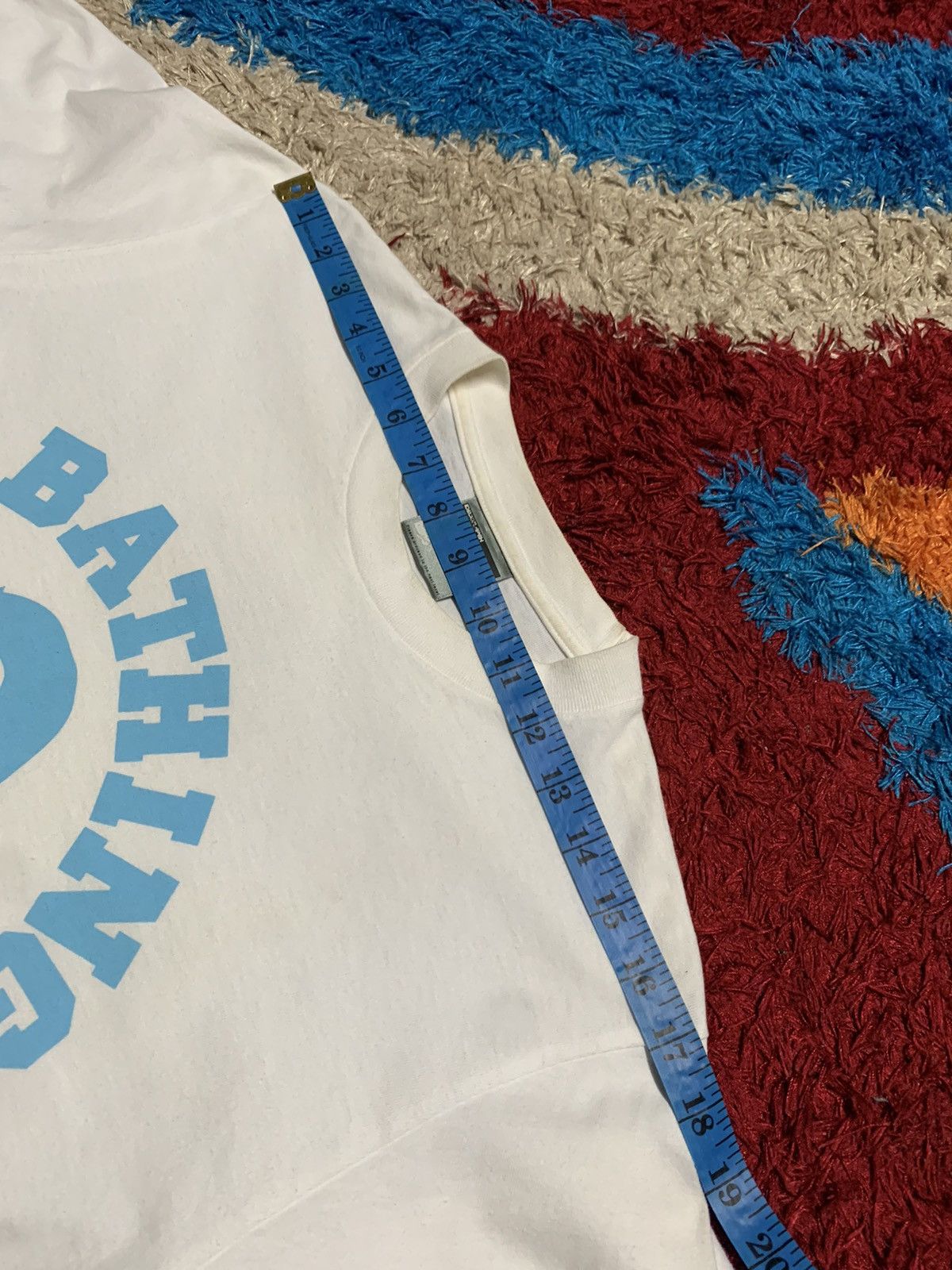 Bape × Vintage COLLEGE L/S TEE Size US M / EU 48-50 / 2 - 10 Thumbnail