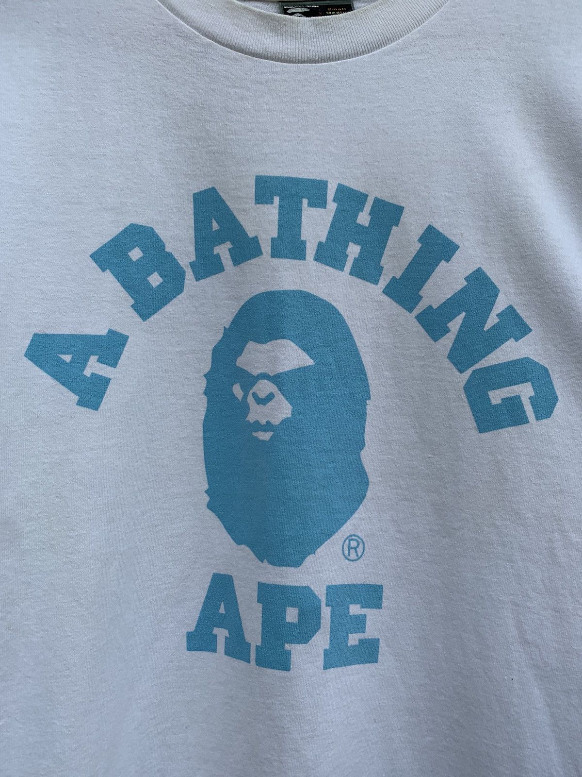 Bape × Vintage COLLEGE L/S TEE Size US M / EU 48-50 / 2 - 3 Thumbnail