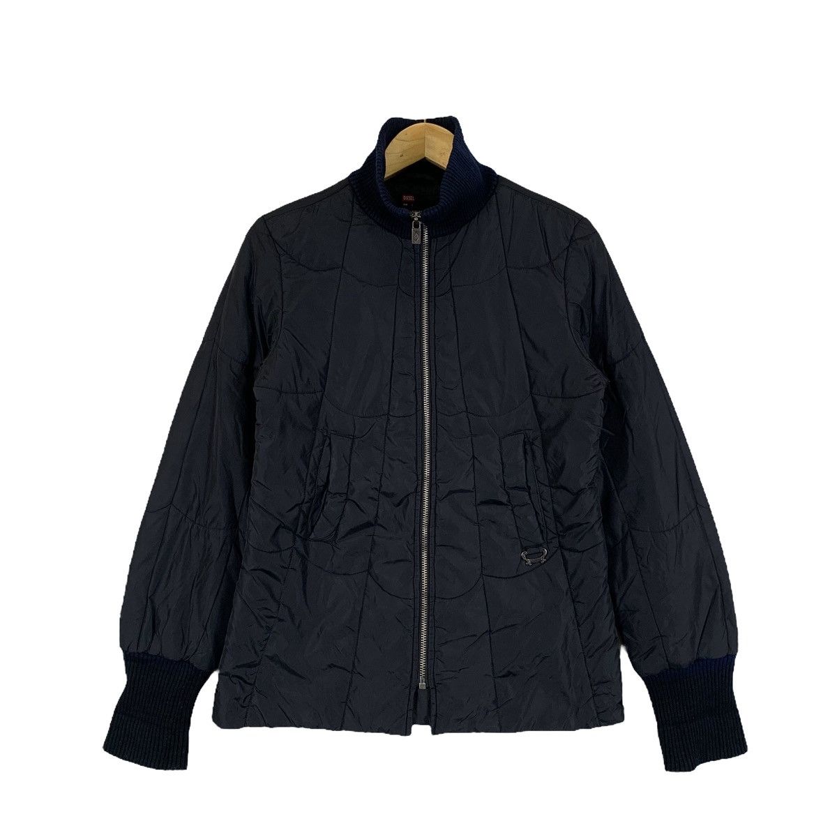Diesel Vintage DIESEL Casualwear Fashion Zipper Quilted Jacket Size US S / EU 44-46 / 1 - 1 Thumbnail