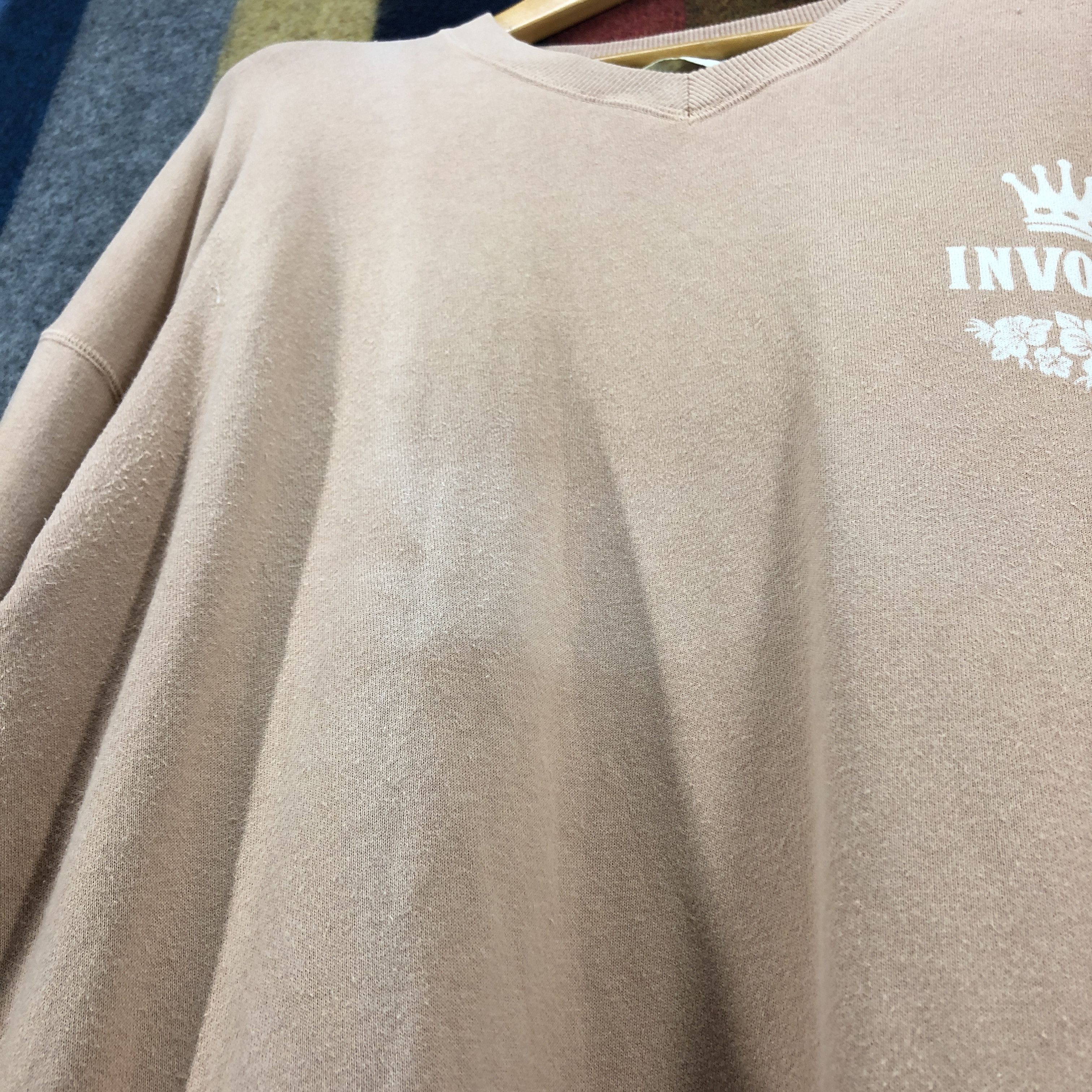 Japanese Brand INVOICE Crew Neck Sweatshirt #0638/AB Size US XXL / EU 58 / 5 - 4 Thumbnail