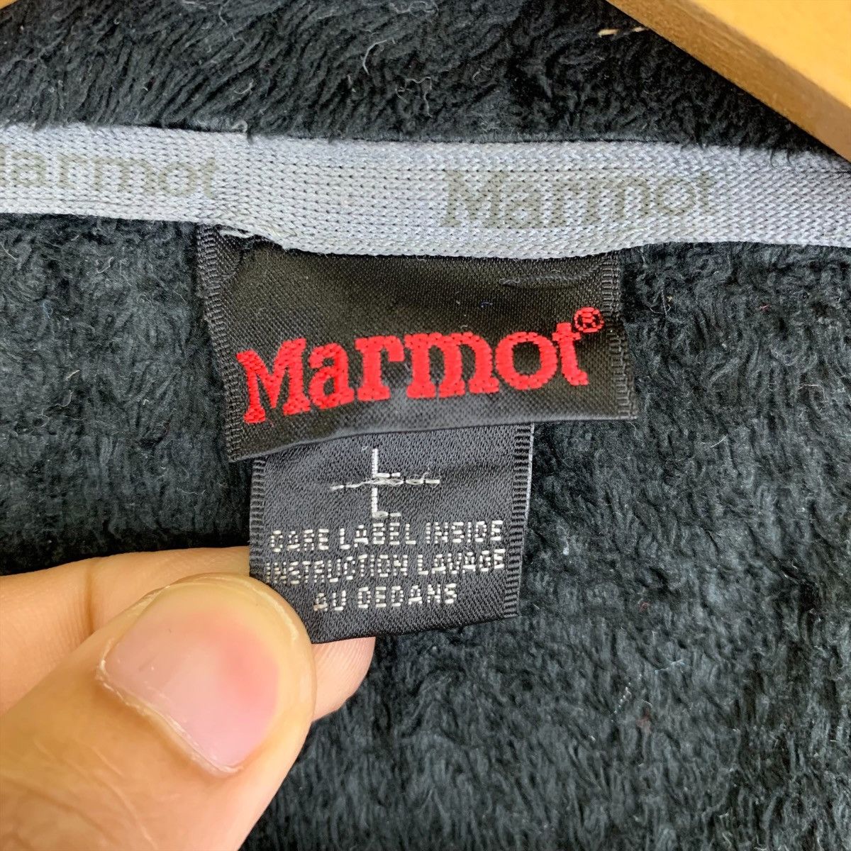 Marmot × Vintage Vintage MARMOT Outdoor Sportswear Fleece Zipper Sweater Size L / US 10 / IT 46 - 5 Thumbnail