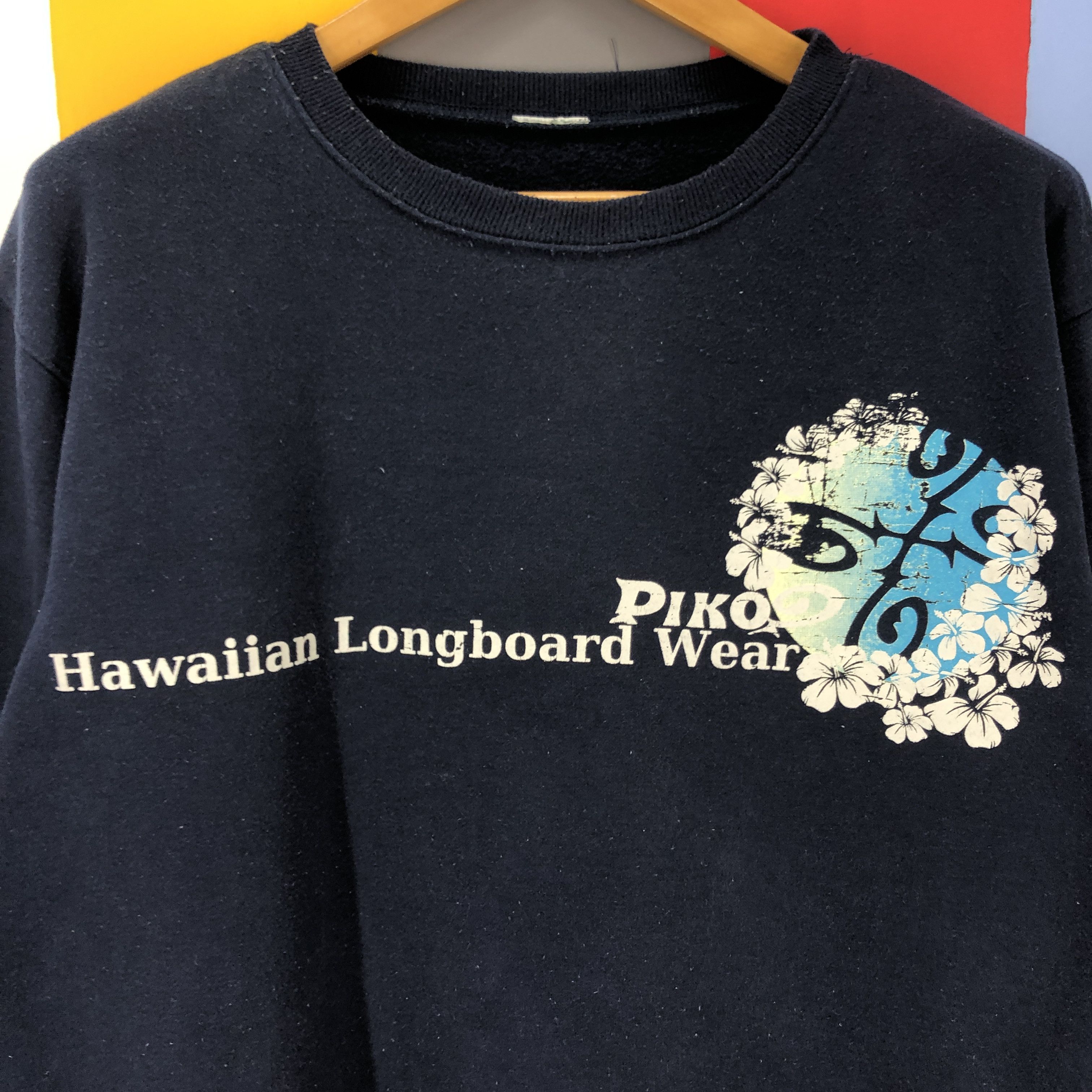 Other PIKO HAWAIIAN LONGBOARD Crew Neck Sweatshirt #0924/AI Size US L / EU 52-54 / 3 - 6 Thumbnail