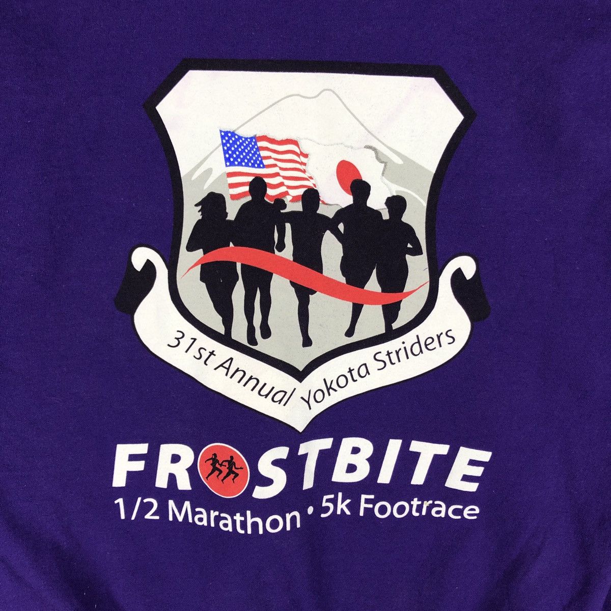 Gildan Y2K Vintage YOKOTA STRIDER Frost Bite Sweatshirt #2462-86 Size US S / EU 44-46 / 1 - 2 Thumbnail