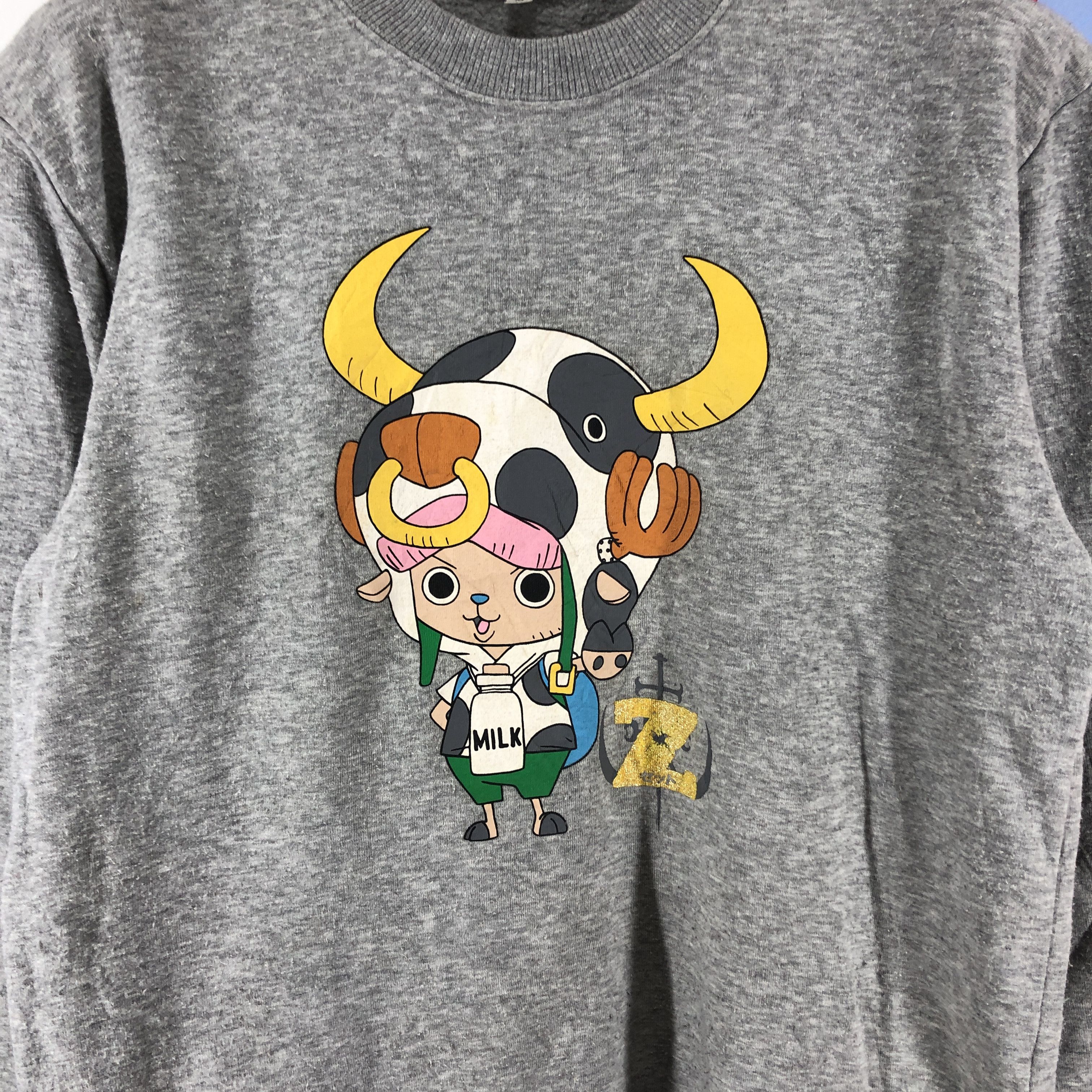 Anime ONE PIECE Z TONY CHOPPER Crew Neck Sweatshirt #0827/AC Size US M / EU 48-50 / 2 - 2 Thumbnail