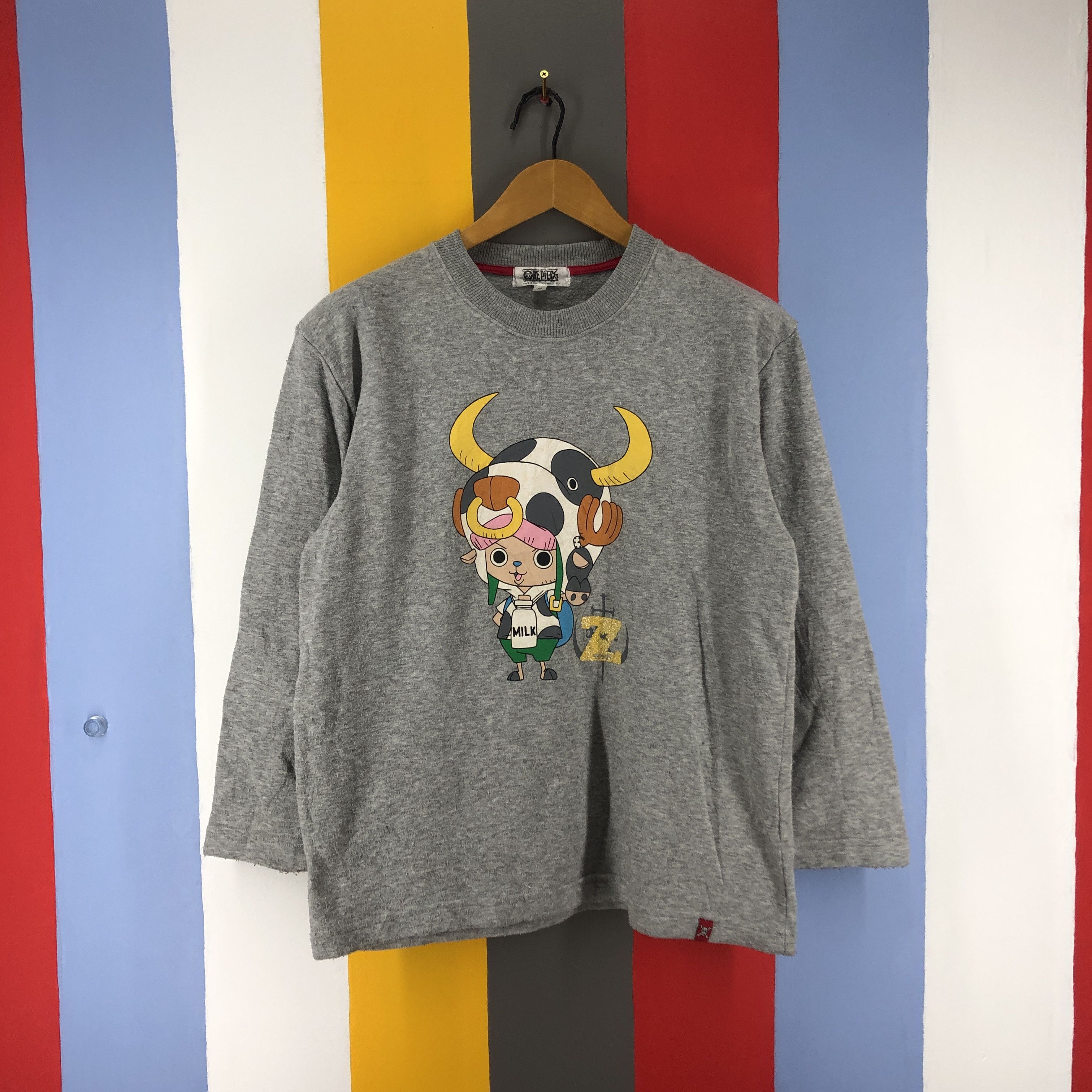 Anime ONE PIECE Z TONY CHOPPER Crew Neck Sweatshirt #0827/AC Size US M / EU 48-50 / 2 - 1 Thumbnail