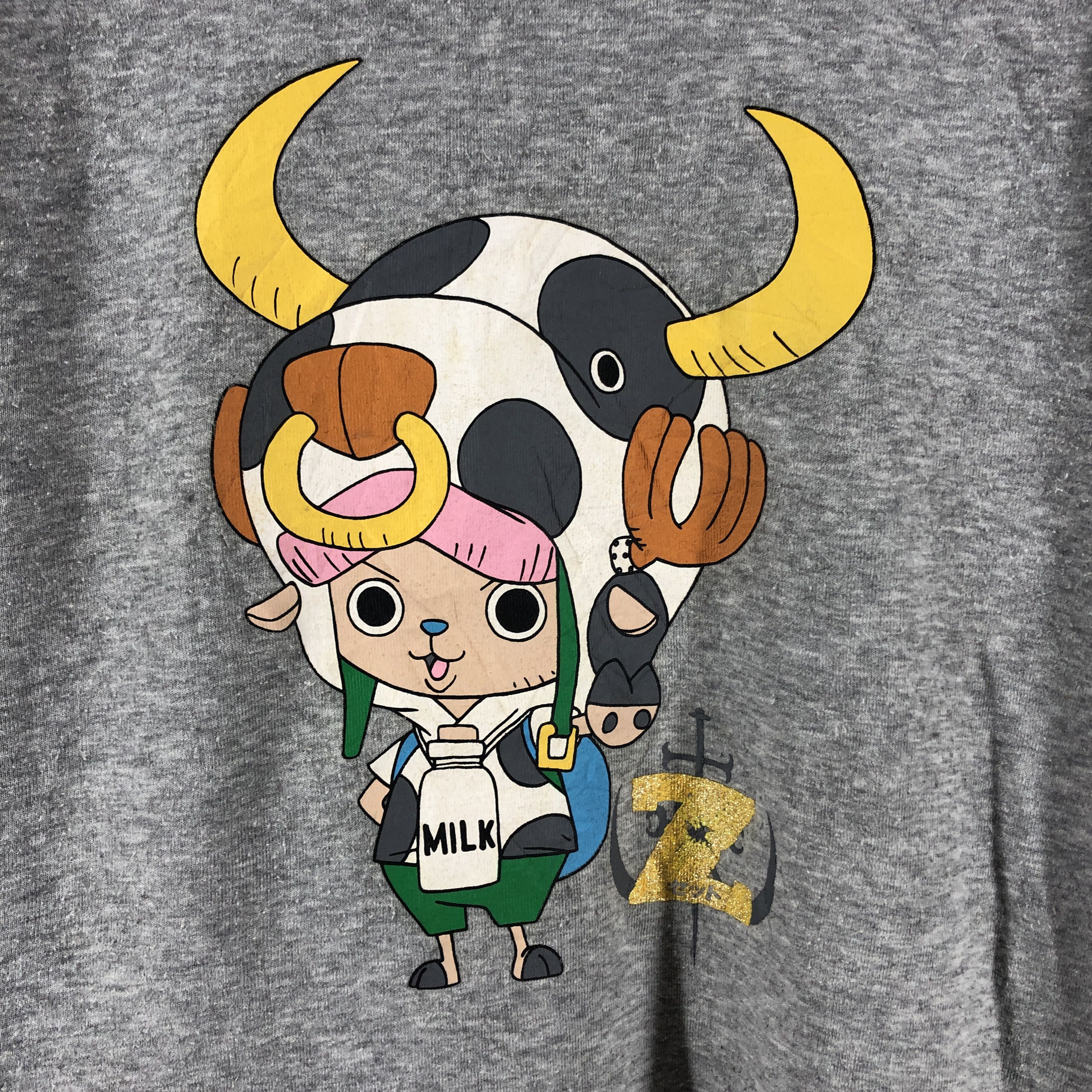 Anime ONE PIECE Z TONY CHOPPER Crew Neck Sweatshirt #0827/AC Size US M / EU 48-50 / 2 - 3 Thumbnail