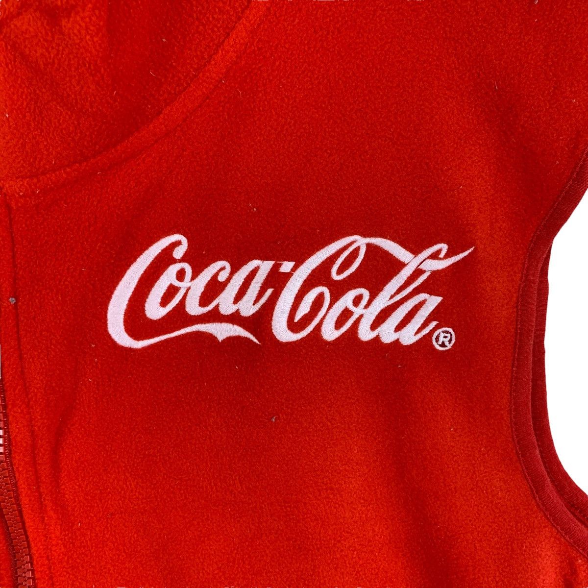 Coca Cola × Vintage COCA COLA Carbonate Drinking Fleece Zipper Vests Jacket Size US M / EU 48-50 / 2 - 6 Thumbnail