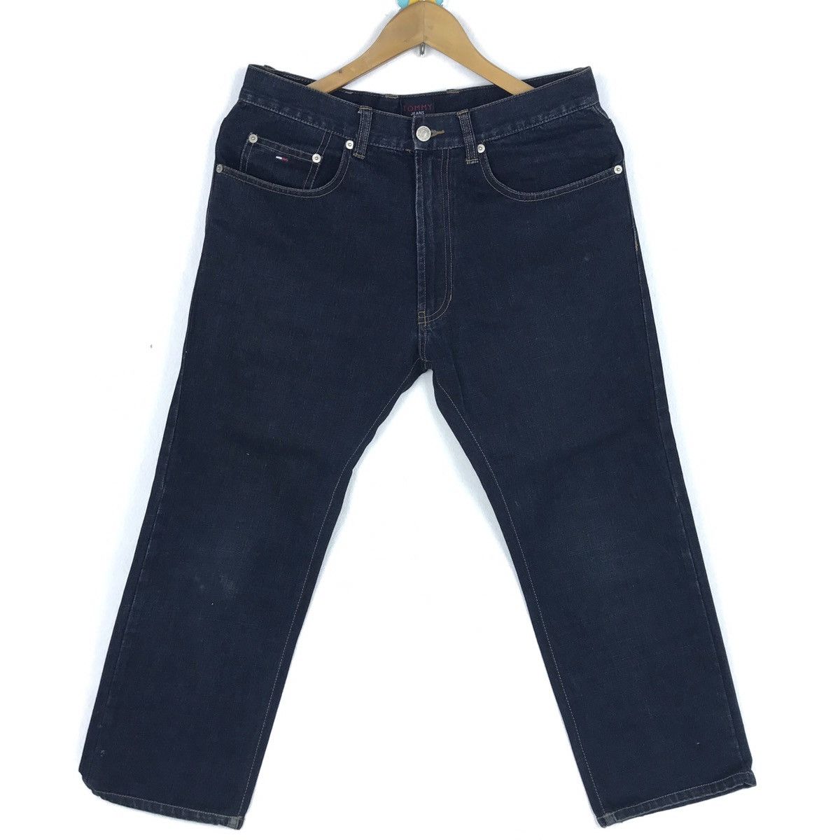 Tommy Hilfiger Vintage Tommy Hilfiger Denim Pants Fashion Streetwear Size US 31 - 1 Thumbnail