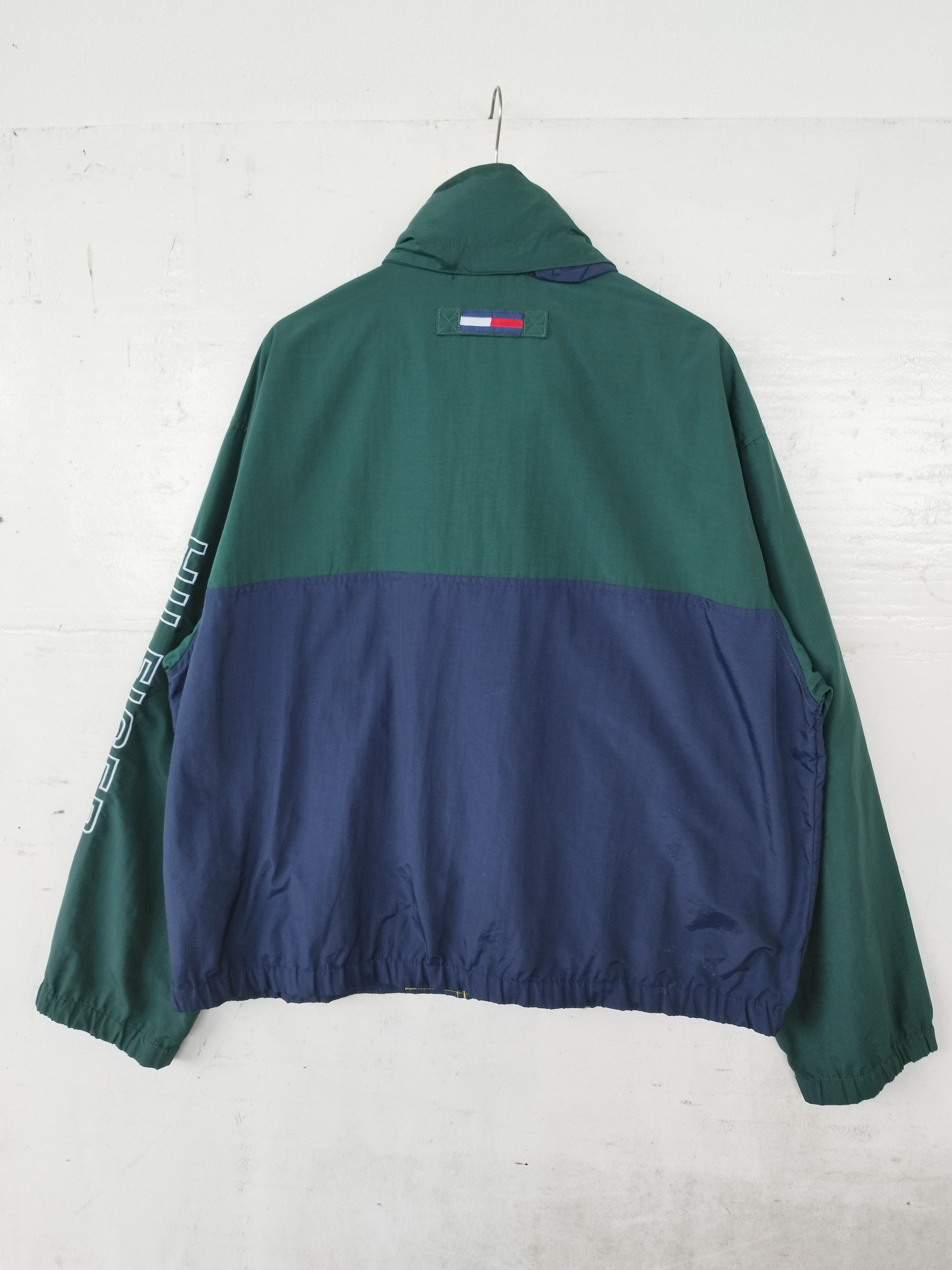 Tommy Hilfiger Vintage 90s Vintage Tommy Hilfiger jacket colour block Size US L / EU 52-54 / 3 - 5 Thumbnail