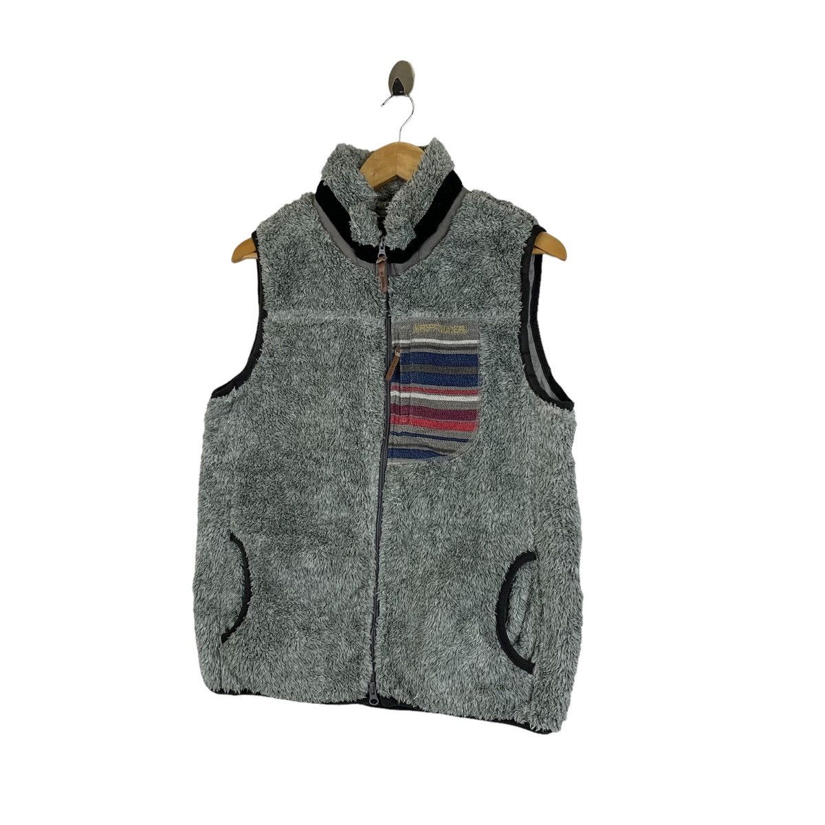 Japanese Brand × Vintage KRIFF MAYER Japanese Brand Sports Fleece Zipper Vests Jacket Size US M / EU 48-50 / 2 - 4 Thumbnail