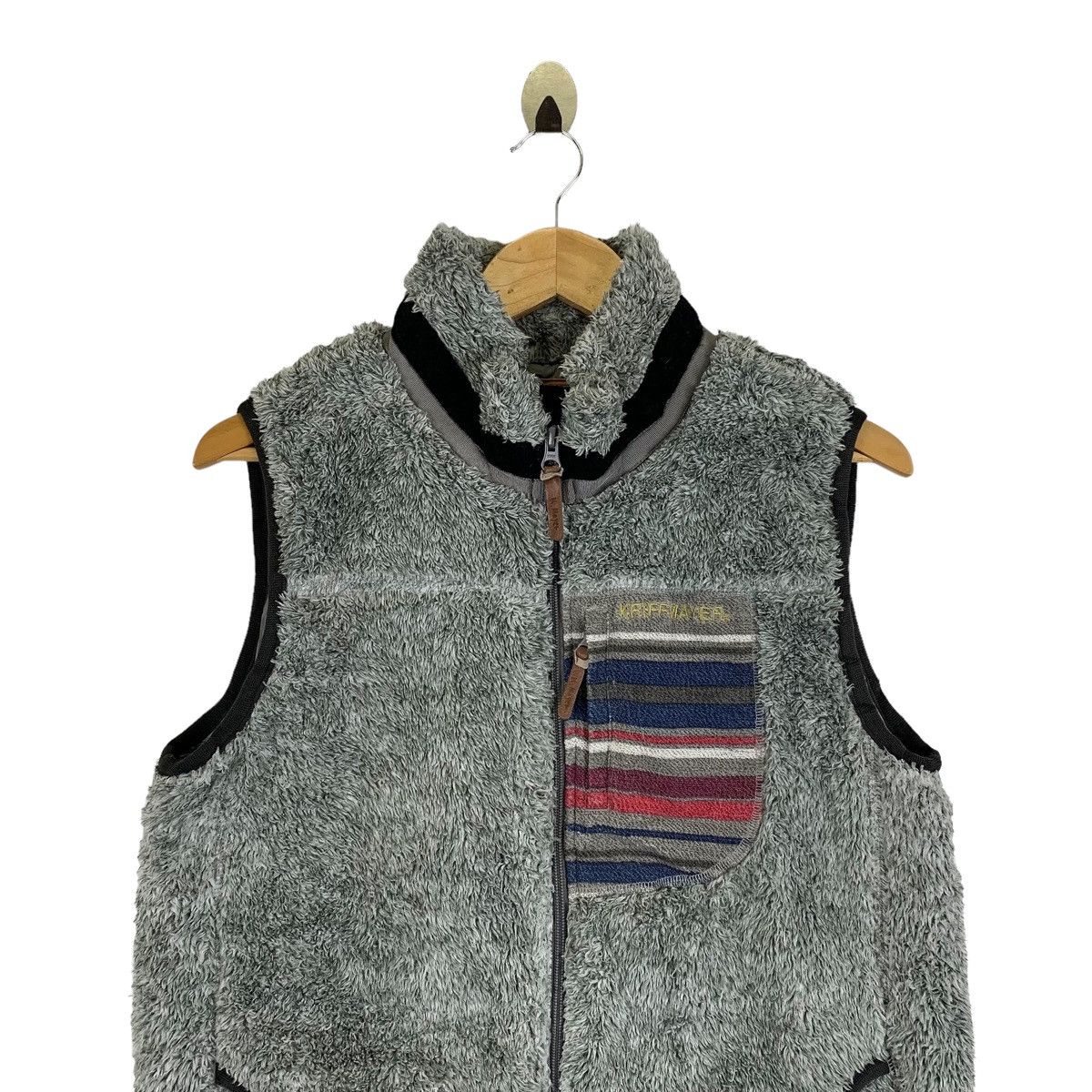 Japanese Brand × Vintage KRIFF MAYER Japanese Brand Sports Fleece Zipper Vests Jacket Size US M / EU 48-50 / 2 - 5 Thumbnail