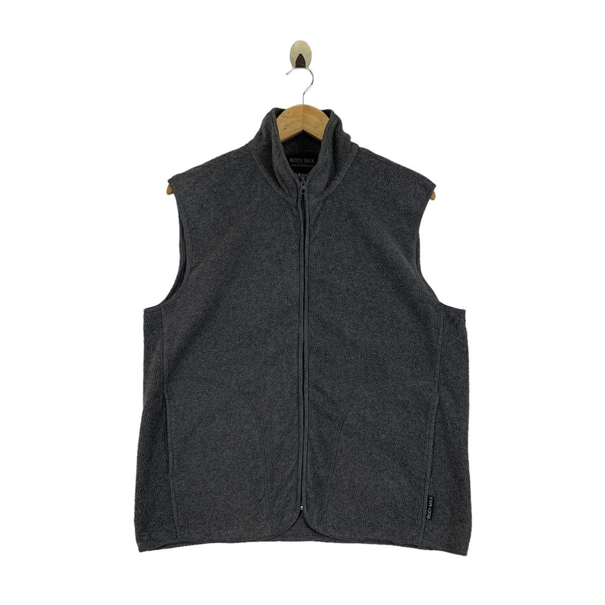 Japanese Brand × Kansai Yamamoto × Vintage KANSAI YAMAMOTO Body Max Japanese Brand Zipper Vests Jacket Size US M / EU 48-50 / 2 - 1 Thumbnail