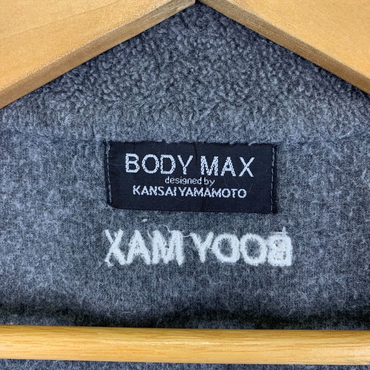 Japanese Brand × Kansai Yamamoto × Vintage KANSAI YAMAMOTO Body Max Japanese Brand Zipper Vests Jacket Size US M / EU 48-50 / 2 - 6 Thumbnail