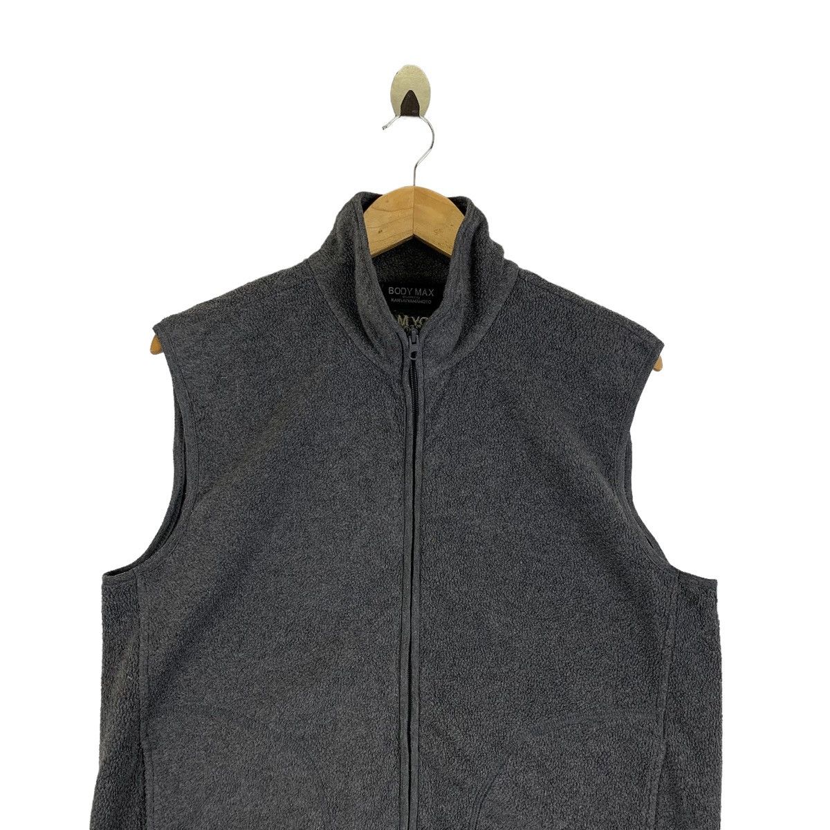 Japanese Brand × Kansai Yamamoto × Vintage KANSAI YAMAMOTO Body Max Japanese Brand Zipper Vests Jacket Size US M / EU 48-50 / 2 - 5 Thumbnail